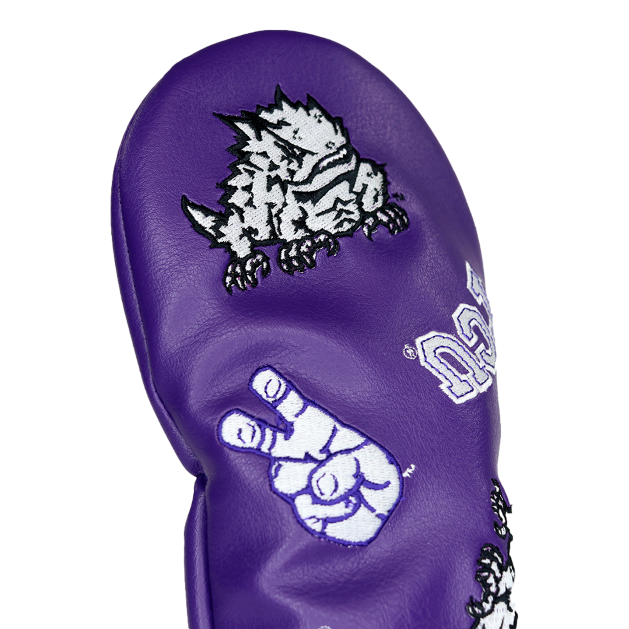 Hometown Scattered Logo TCU Fairway Headcover