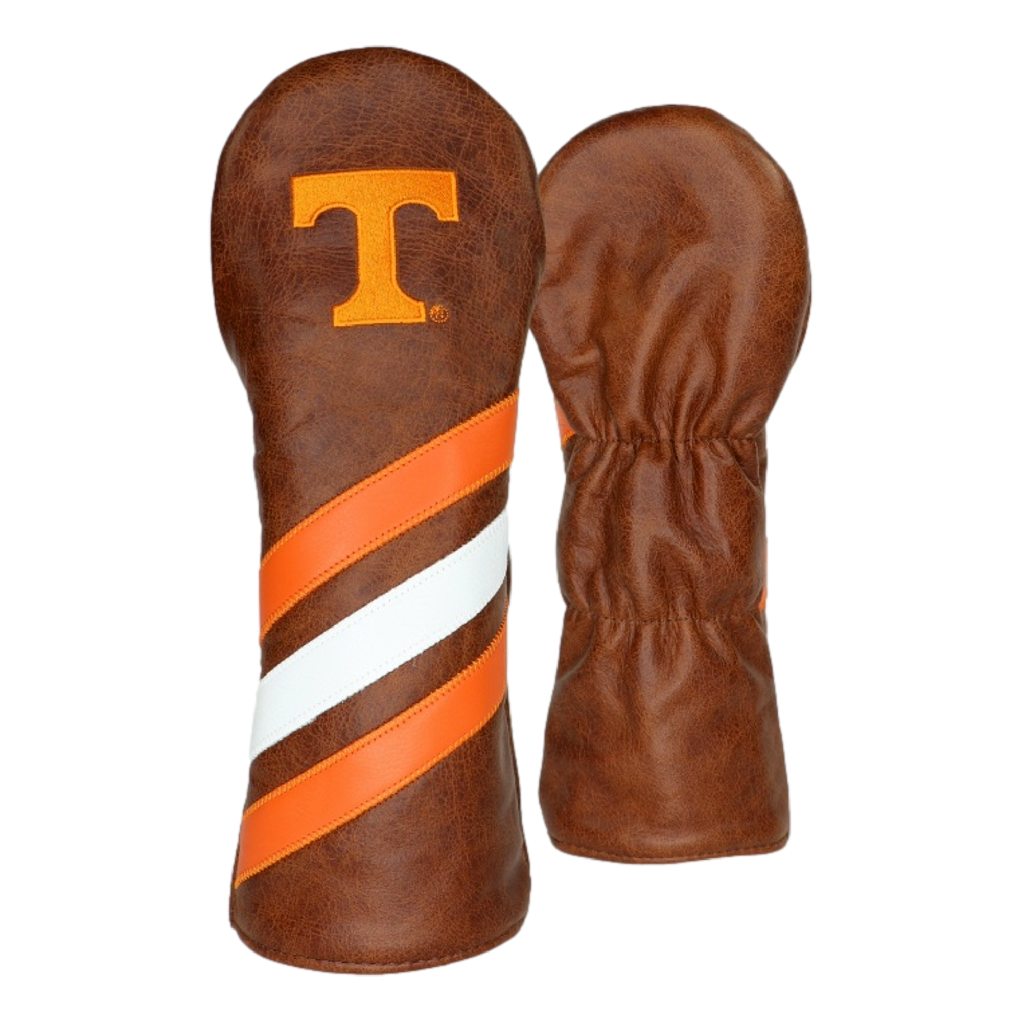 Hometown Leather Stripe Tennessee Fairway Headcover