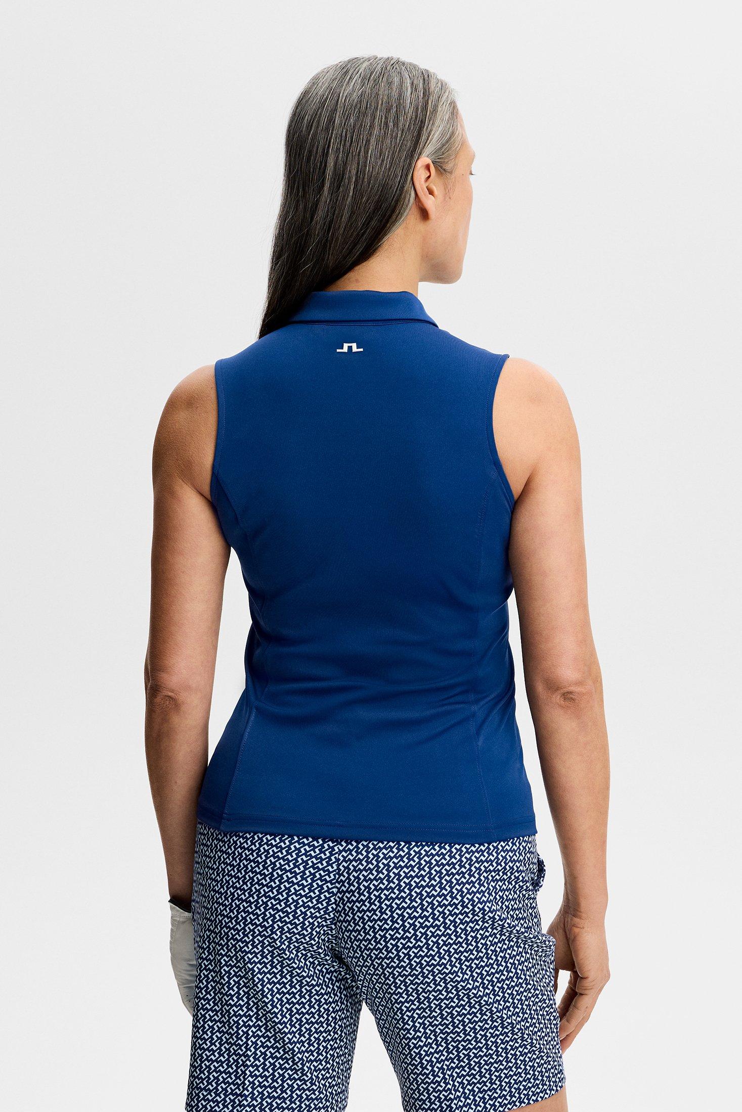 Dena Women's Sleeveless Golf Polo Shirt