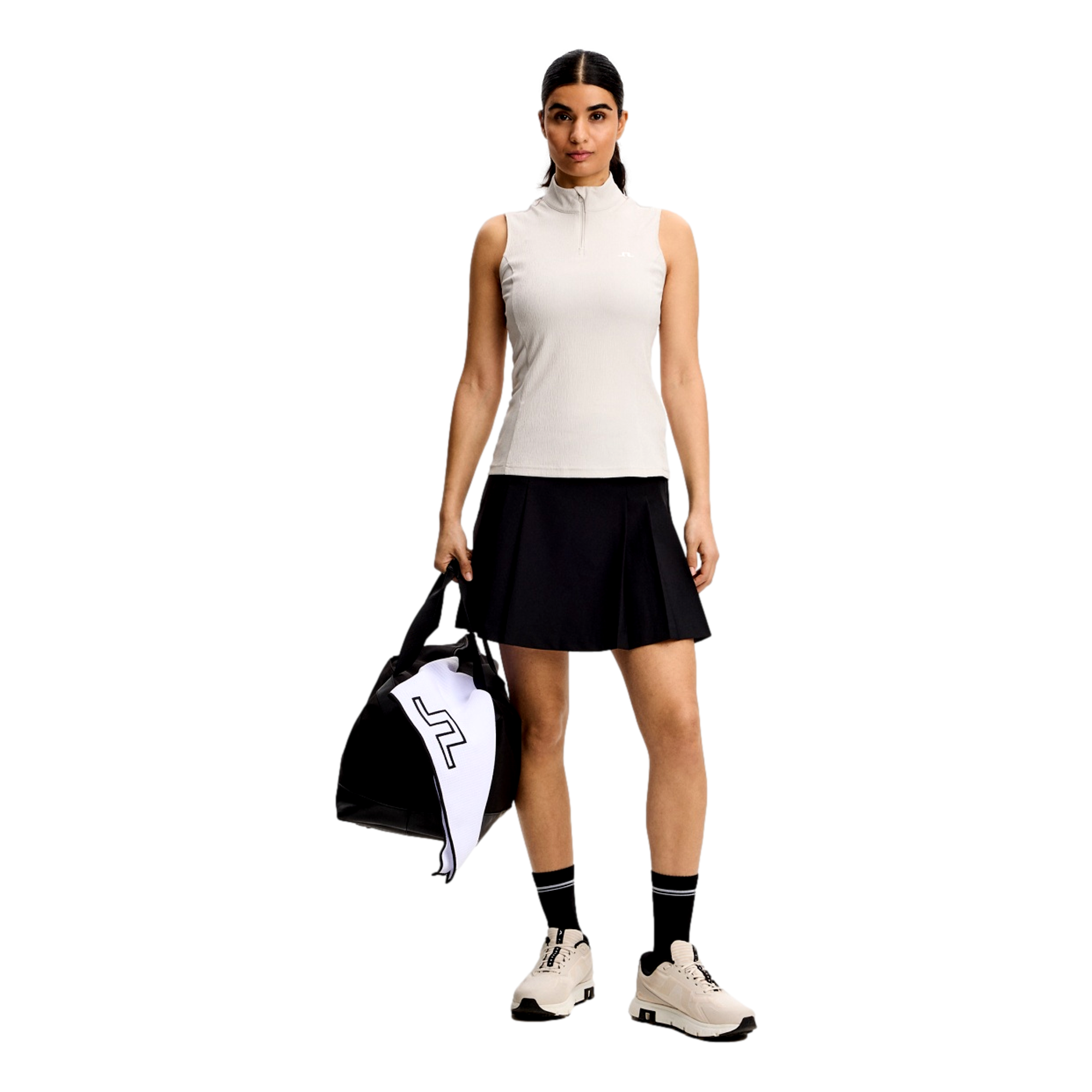 Tia Women's Sleeveless Golf Polo Shirt