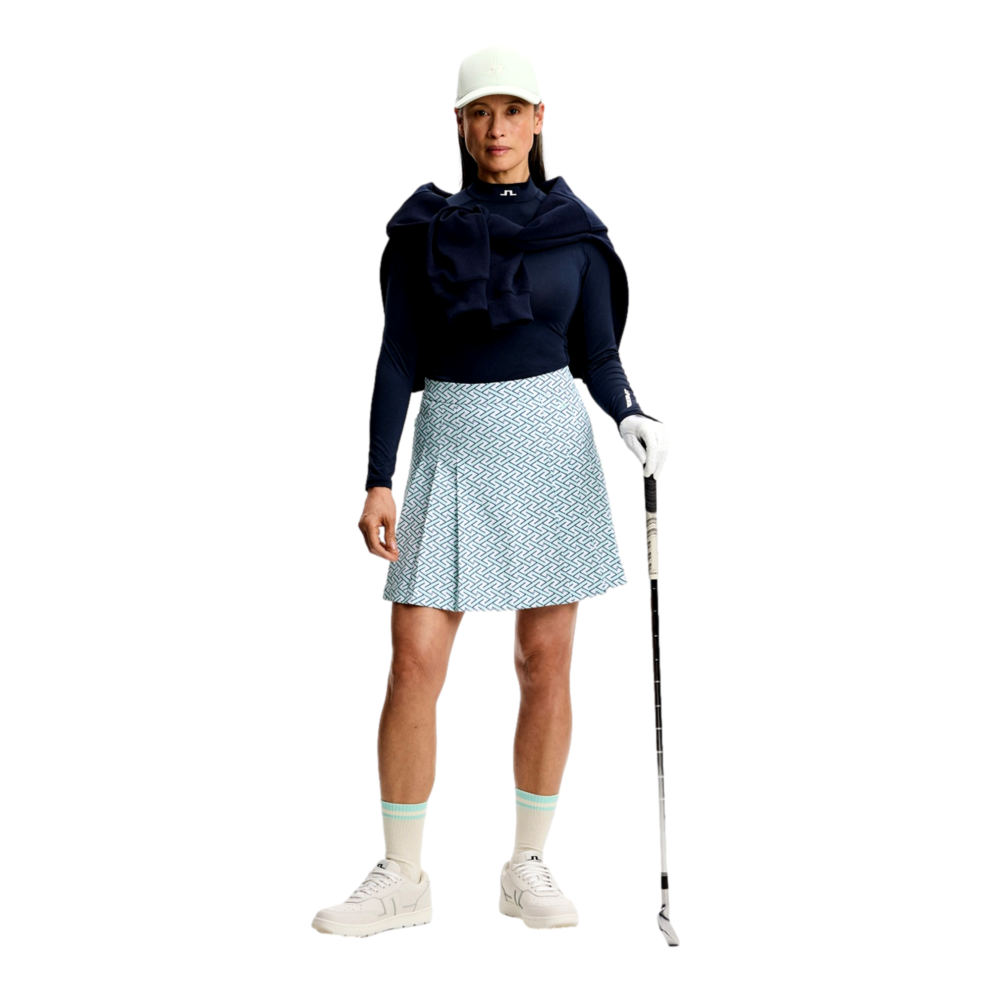 Alesia Print Women's 16" Golf Skort