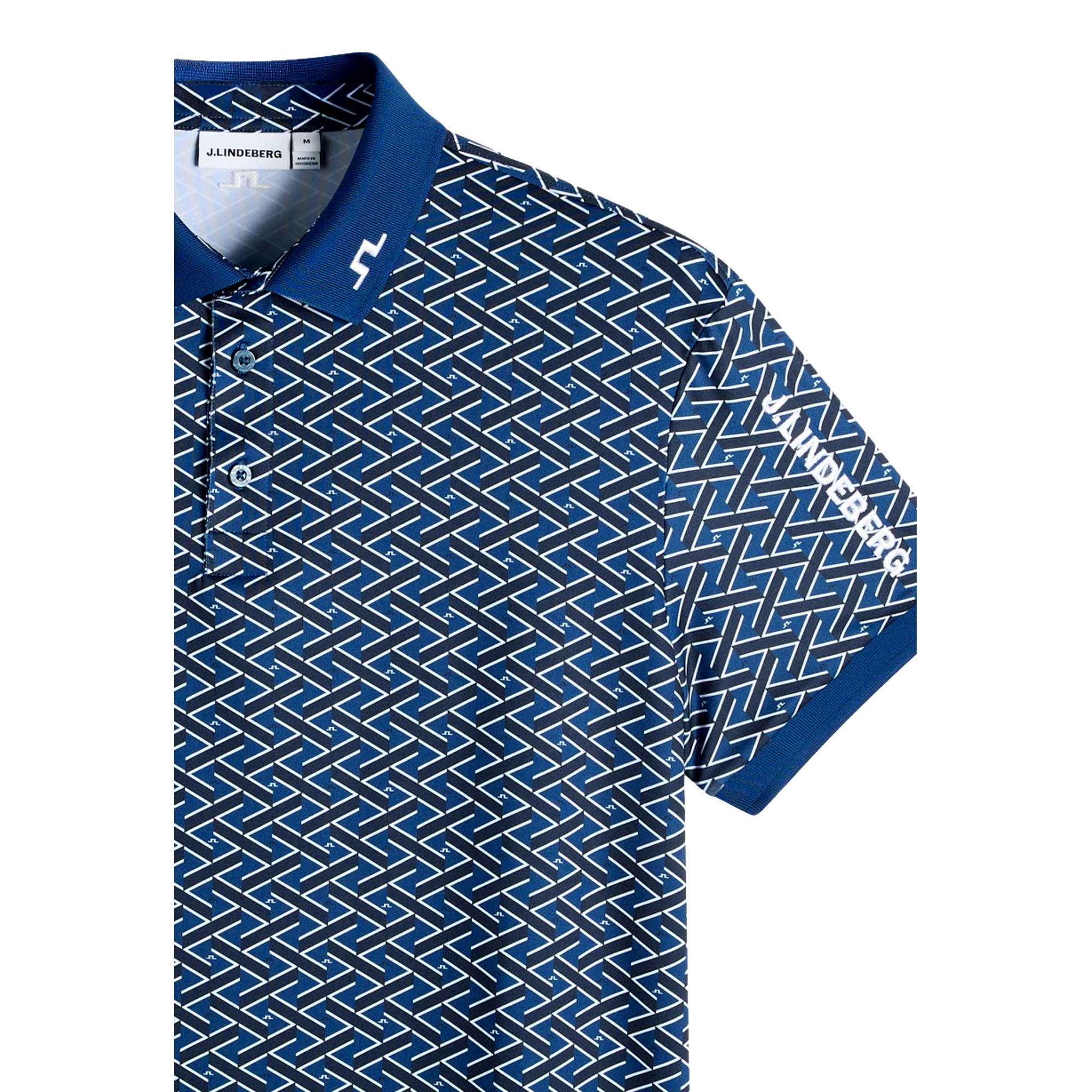 Tour Tech Print Men's Golf Polo Shirt