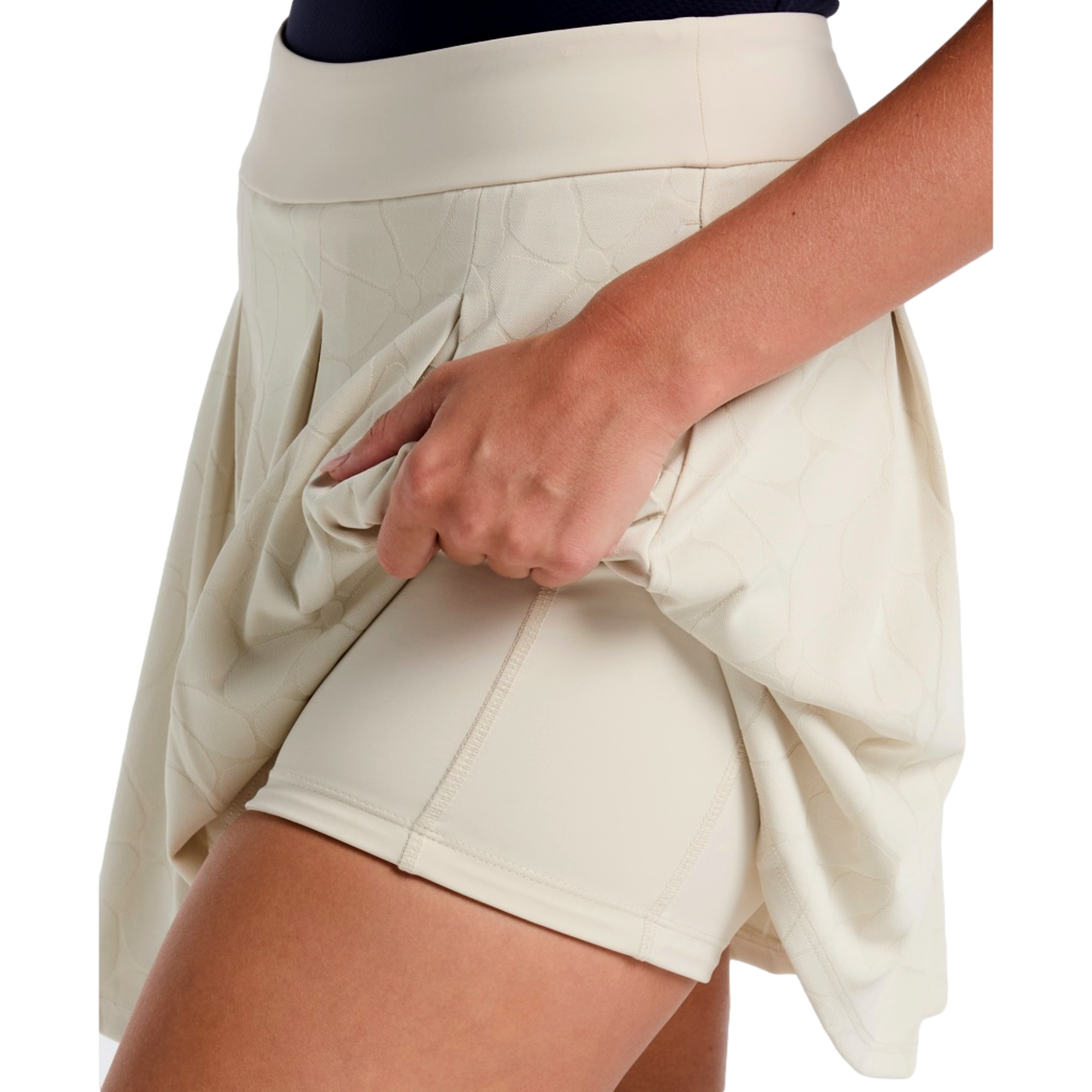 Laser Cut Floral Women's 16" Golf Skort