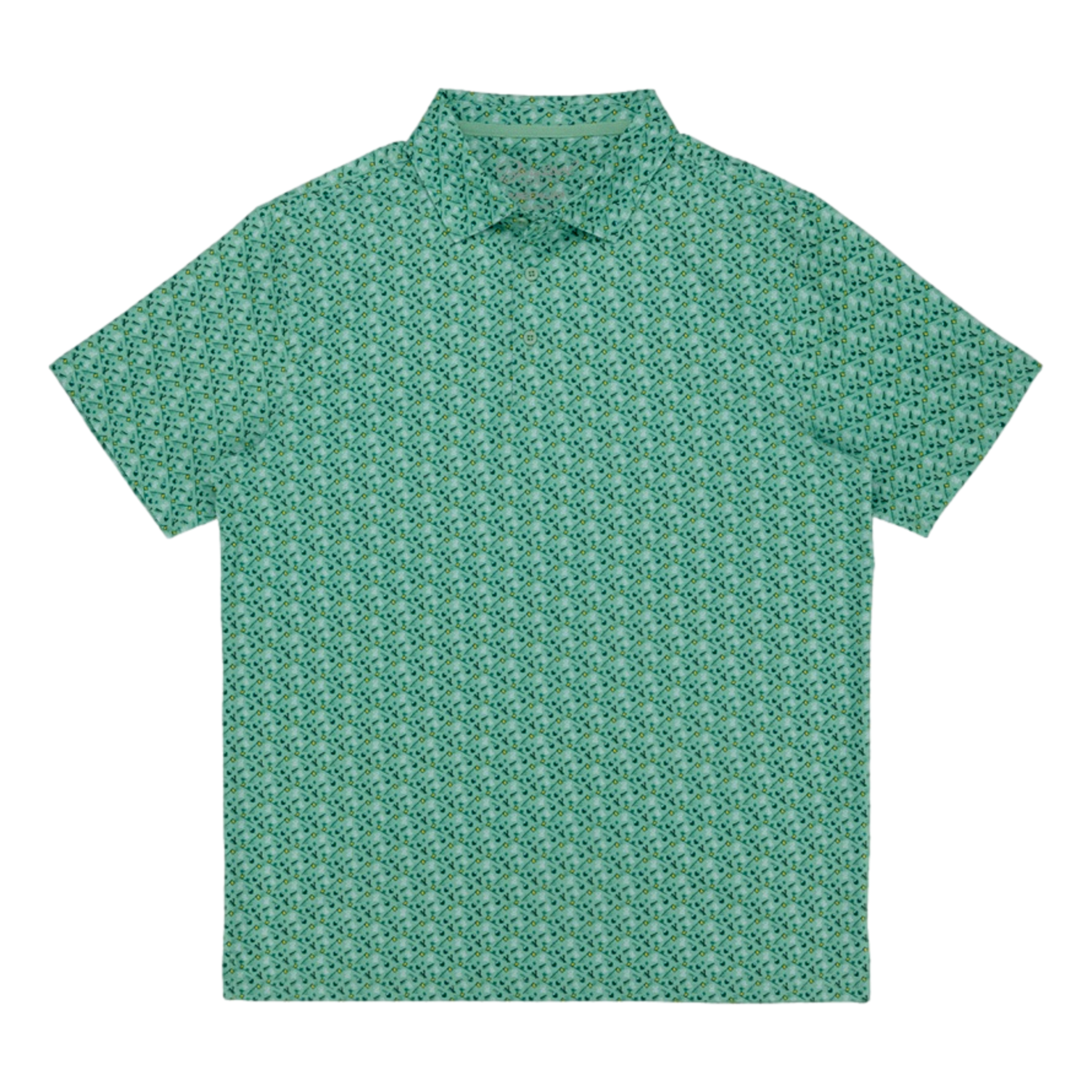 Sketchy Golf Icon Men's Golf Polo Shirt