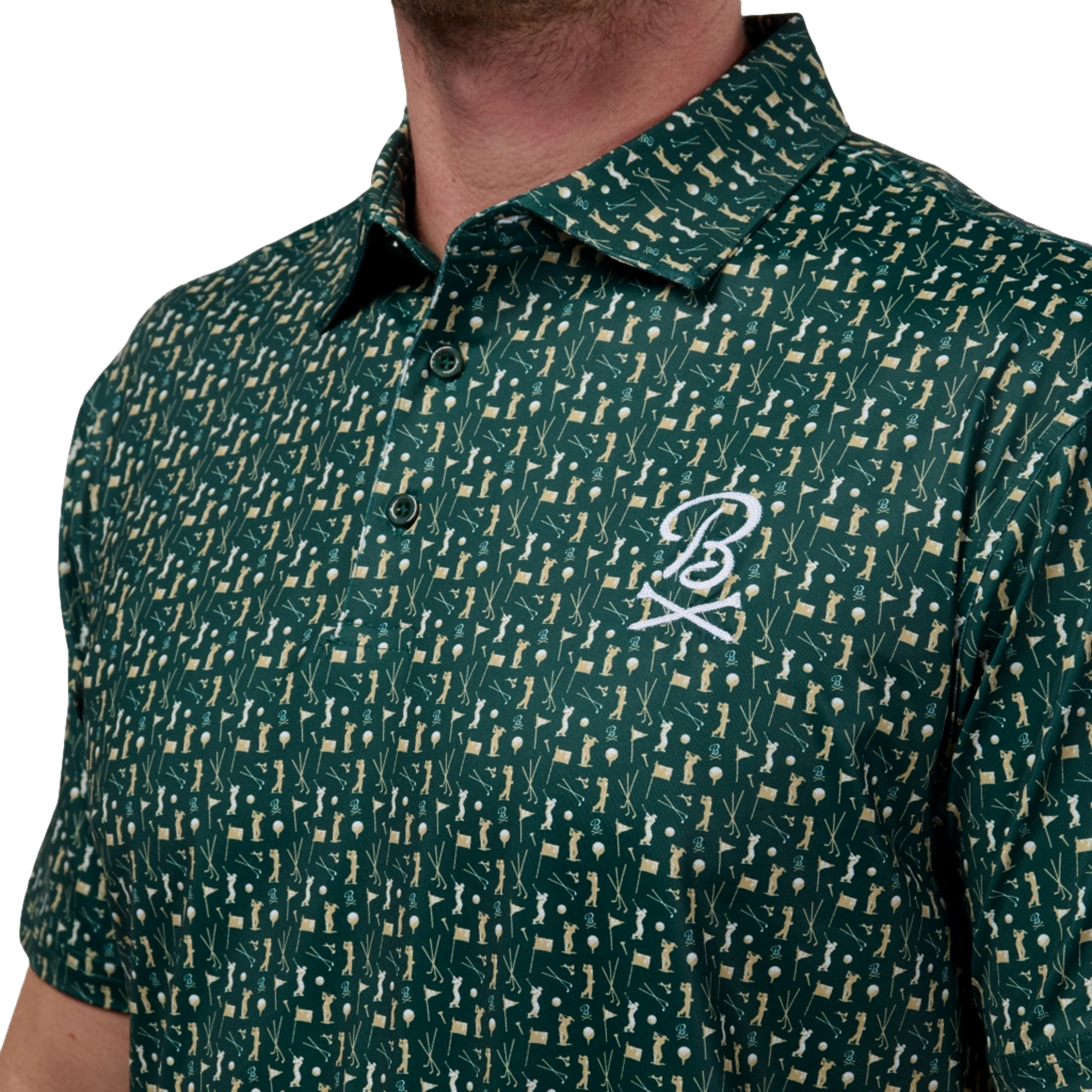 Swing Master Men's Golf Polo Shirt