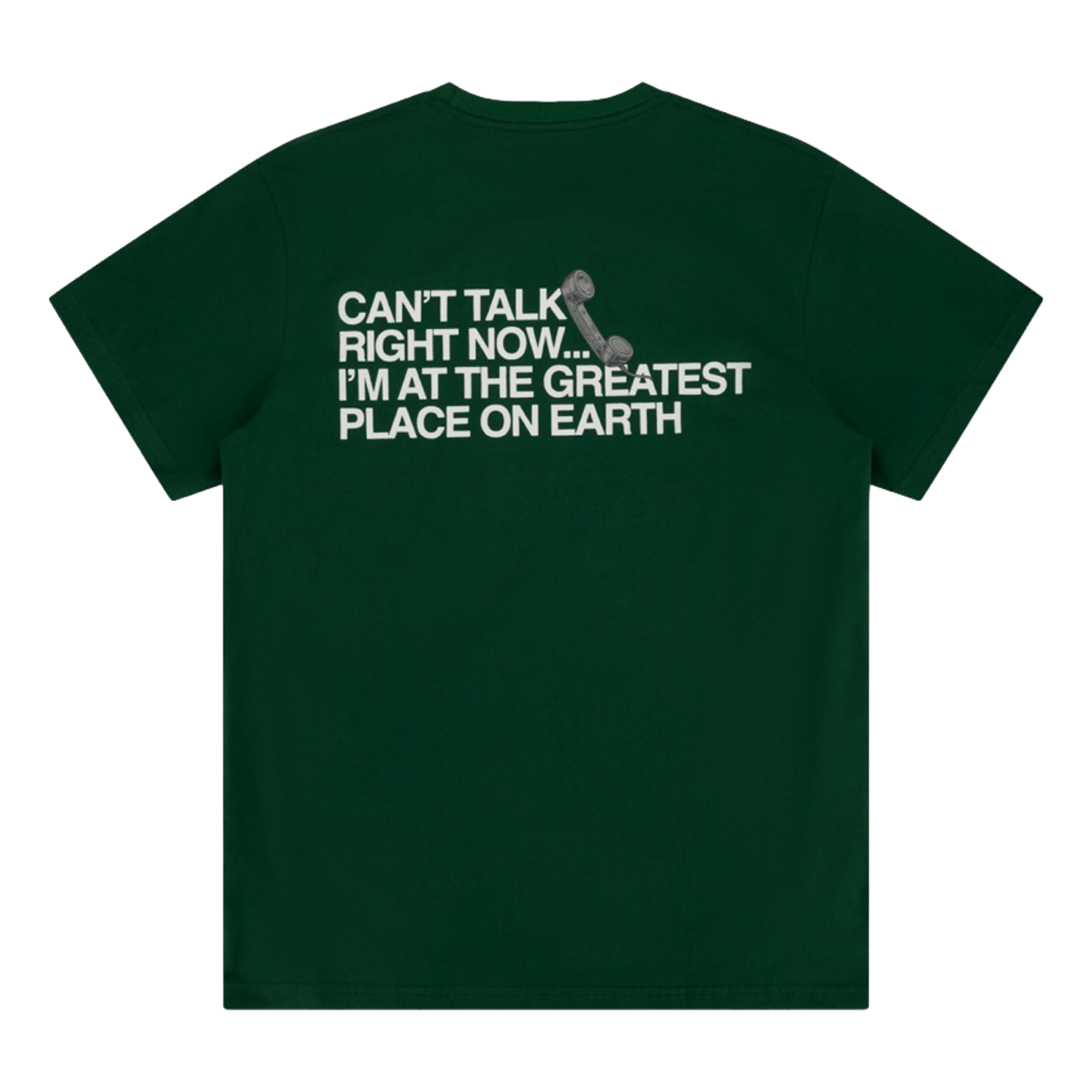 Can't Talk Right Now Men's Golf T-Shirt