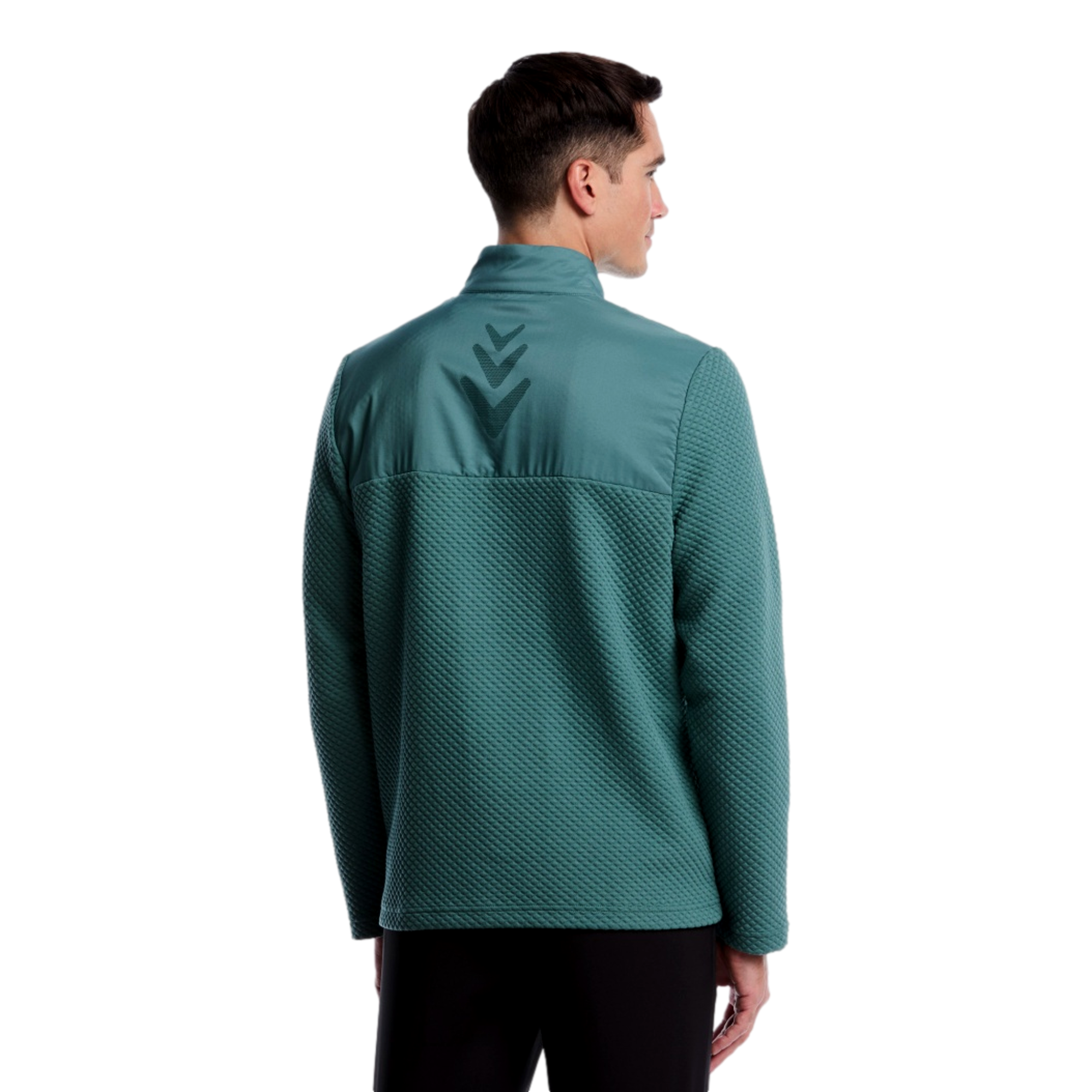 Textured Men's Golf Quarter Zip