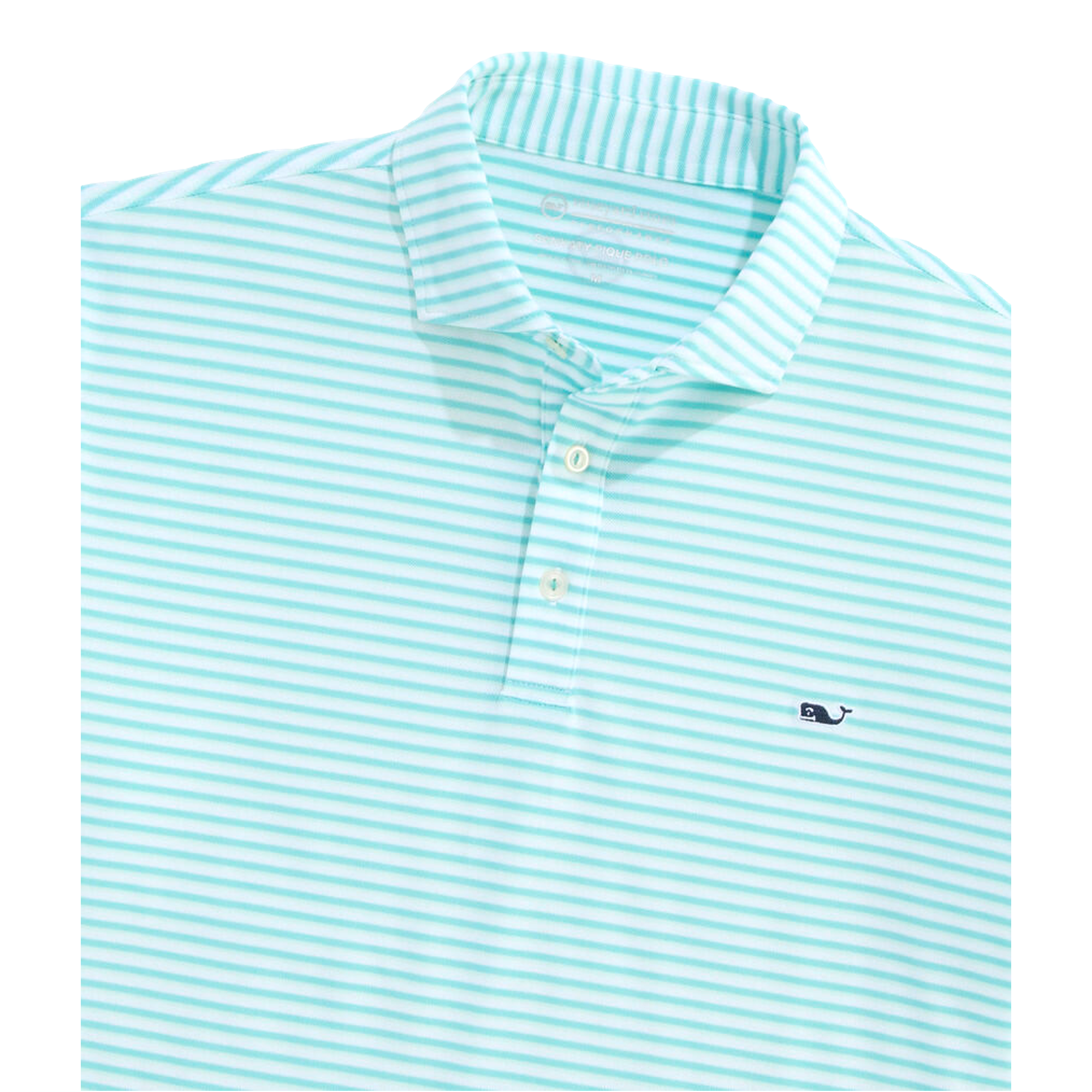 Sankaty Striped Pique Men's Golf Polo Shirt