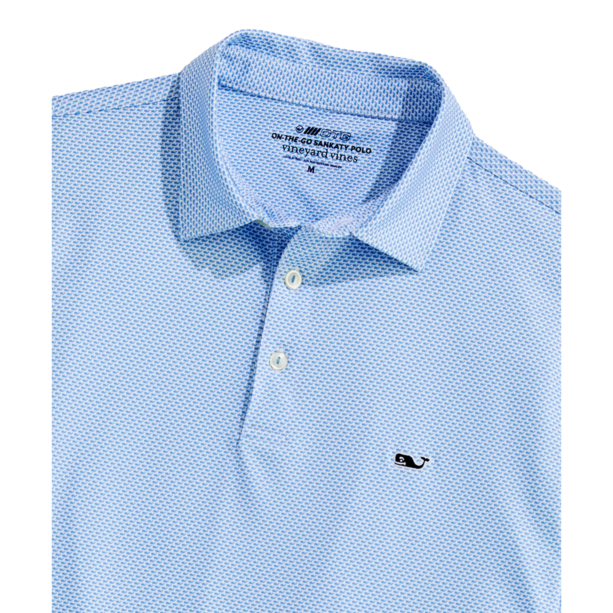 Sankaty Printed Men's Golf Polo Shirt