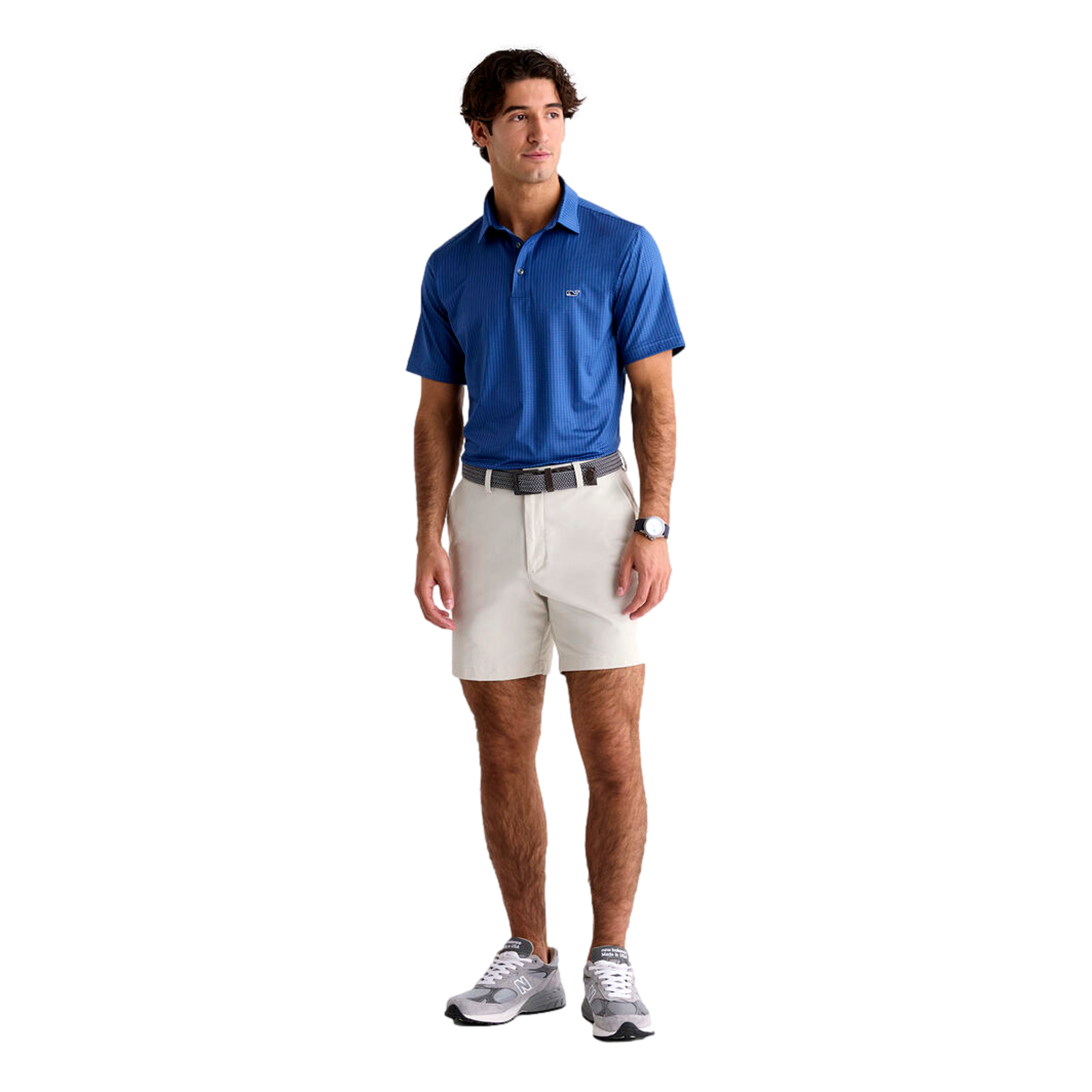 Printed Sankaty Men's Golf Polo Shirt