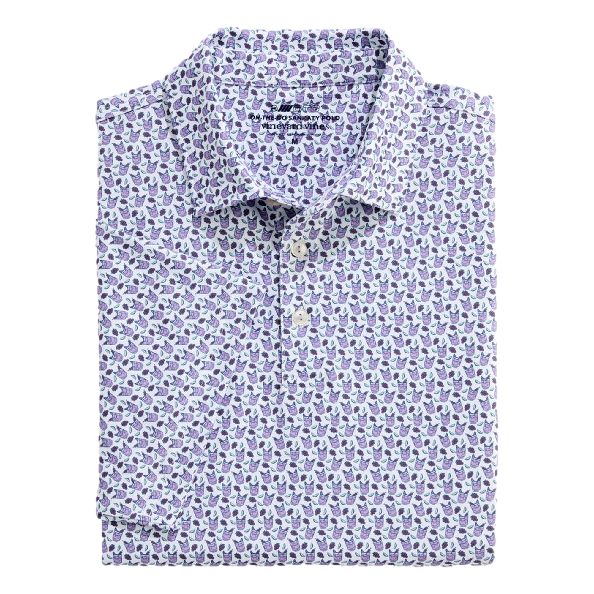 Printed Sankaty Men's Golf Polo Shirt