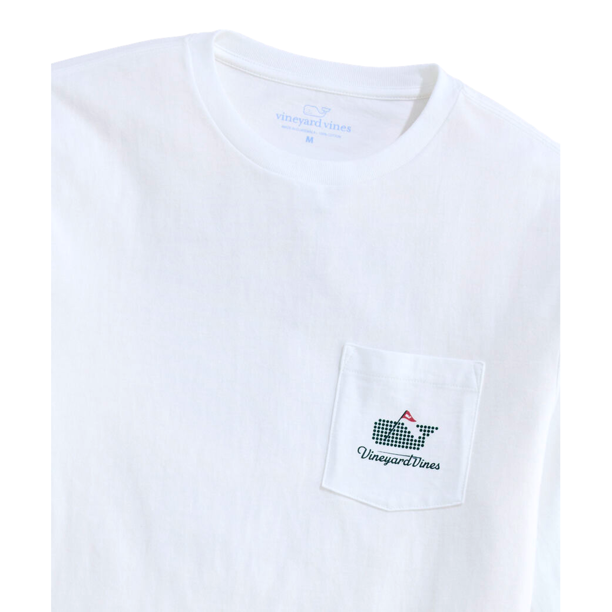 Golf Ball Whale Long Sleeve Men's Golf T-Shirt