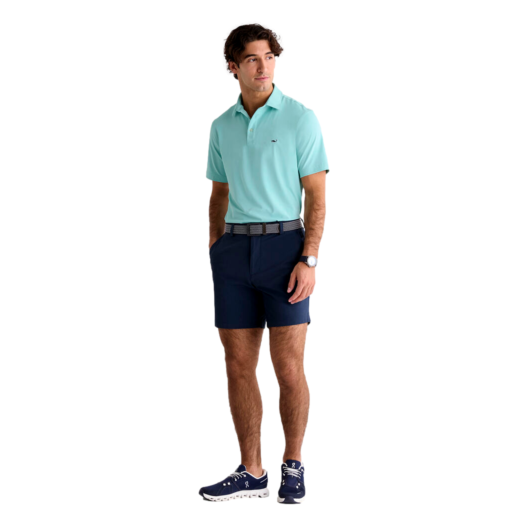 Performance Solid Sankaty Men's Golf Polo Shirt