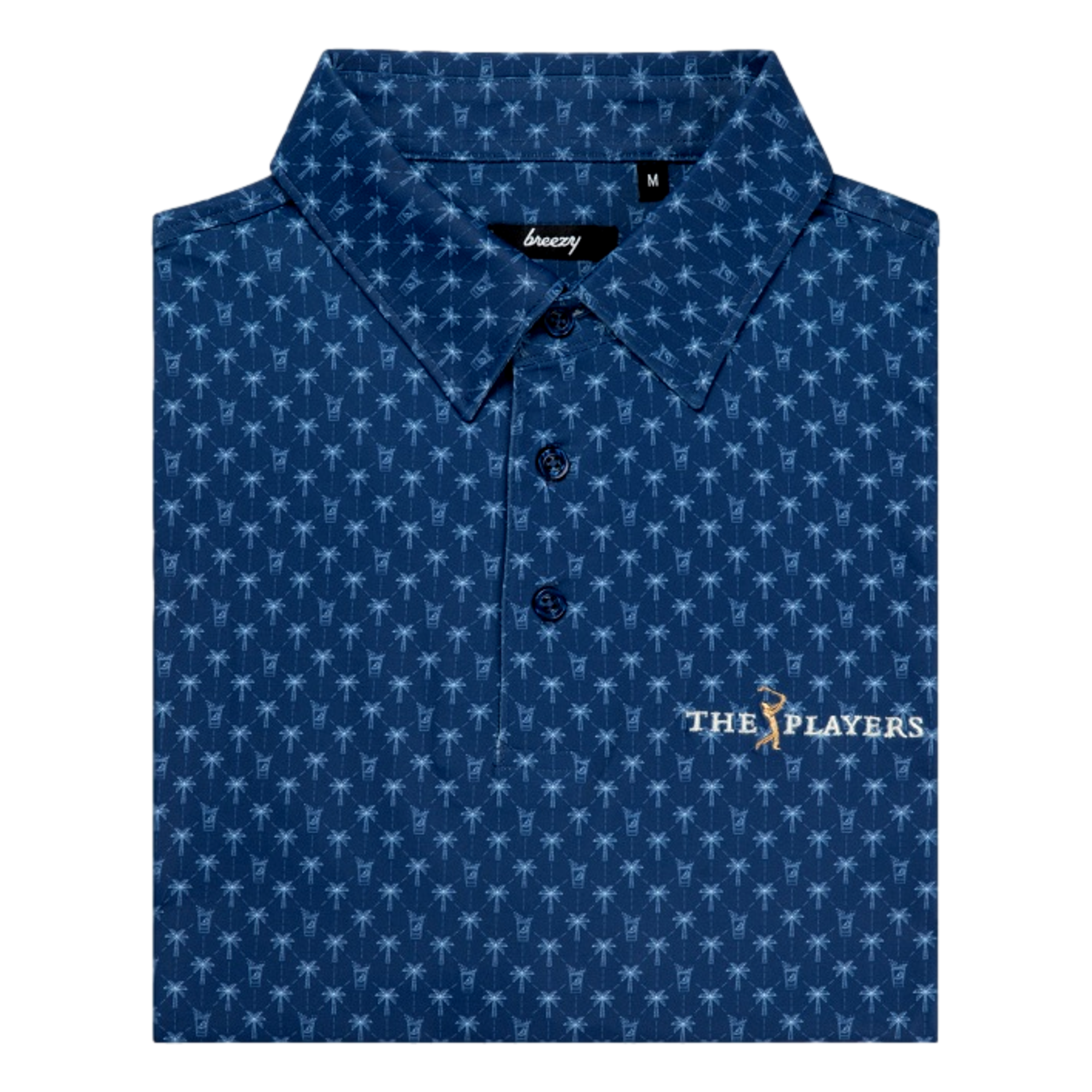 The Paradise Splash Men's Golf Polo Shirt
