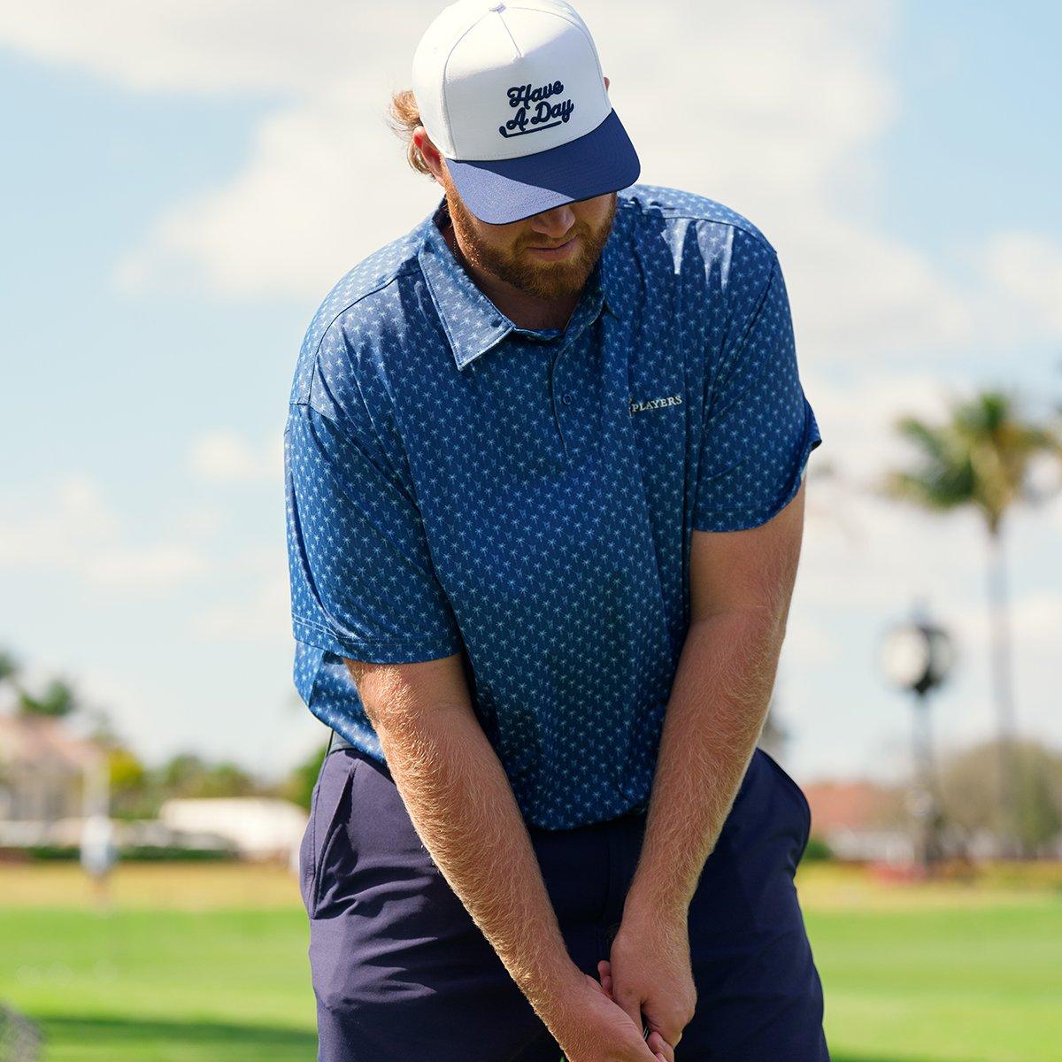 The Paradise Splash Men's Golf Polo Shirt