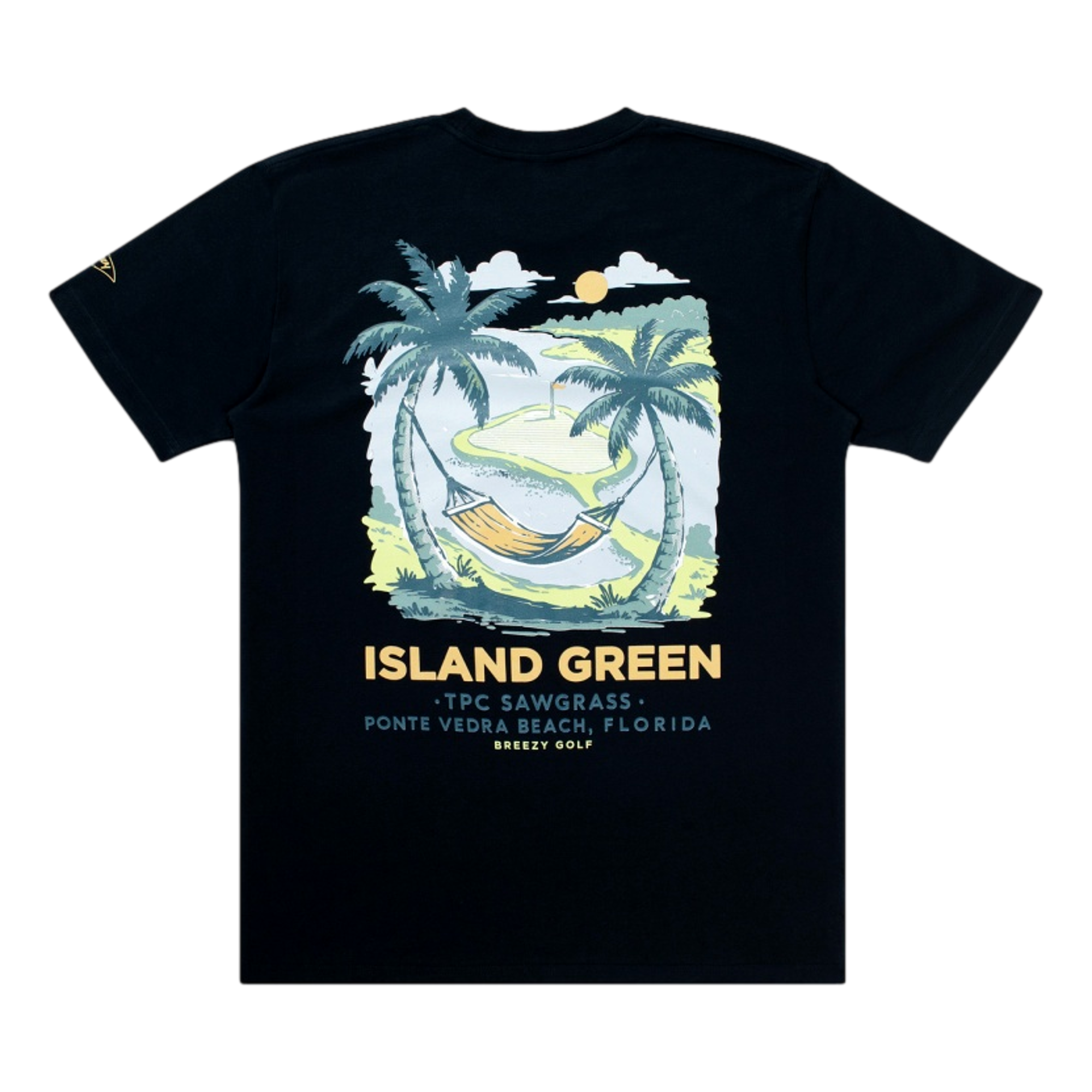 The Island Green Men's Golf T-Shirt