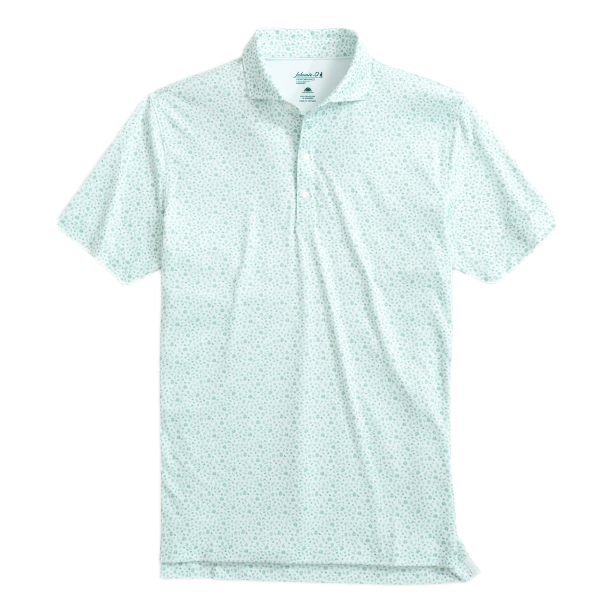 Barbacoa  Print Men's Short Sleeve Golf Polo Shirt