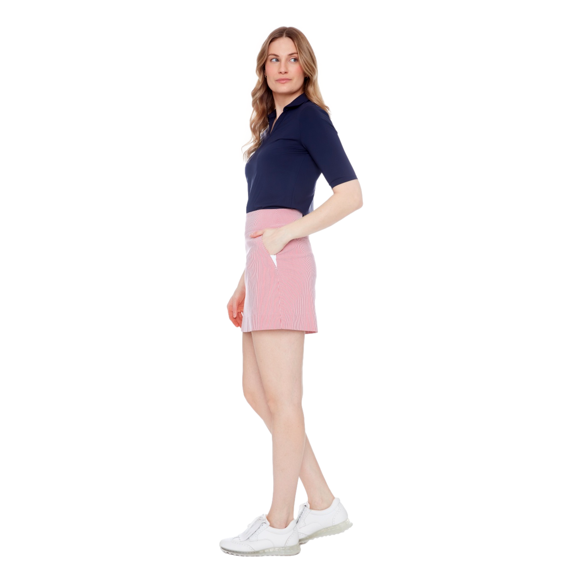 Ticking Women's 16" Golf Skort