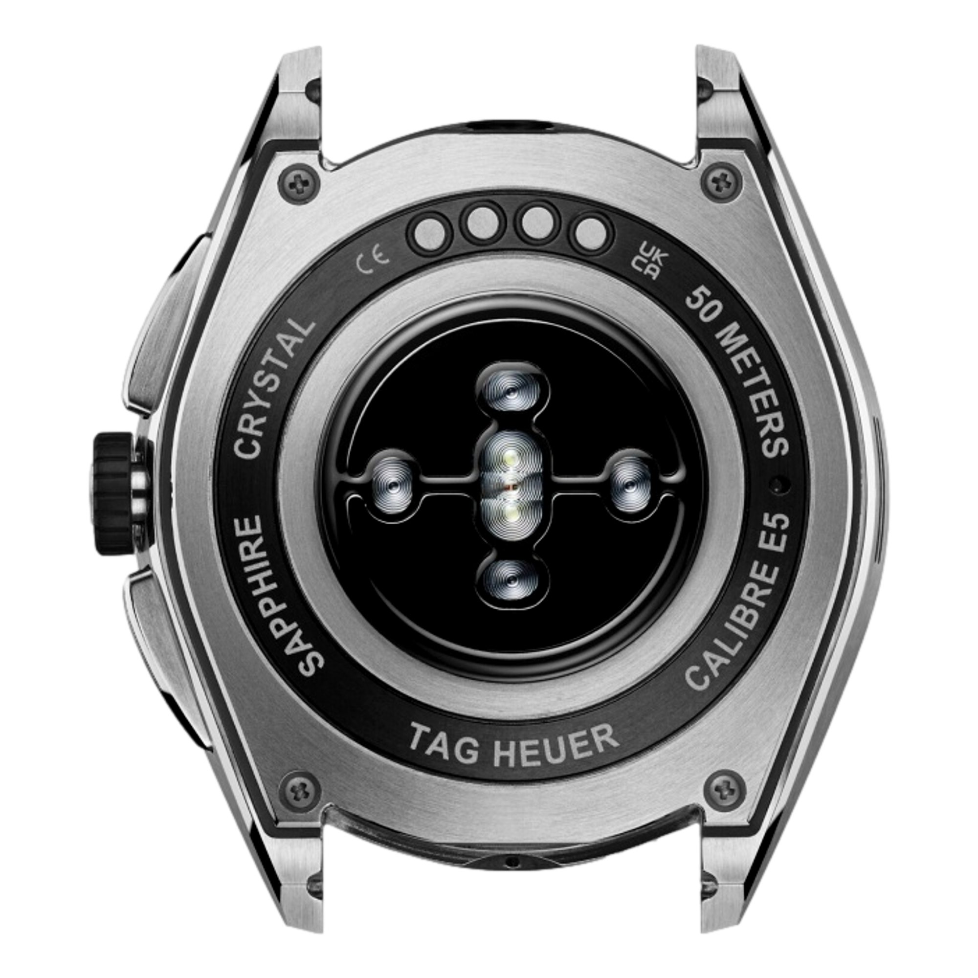 Connected Calibre E5 45mm GPS Watch - Steel/Bracelet Edition