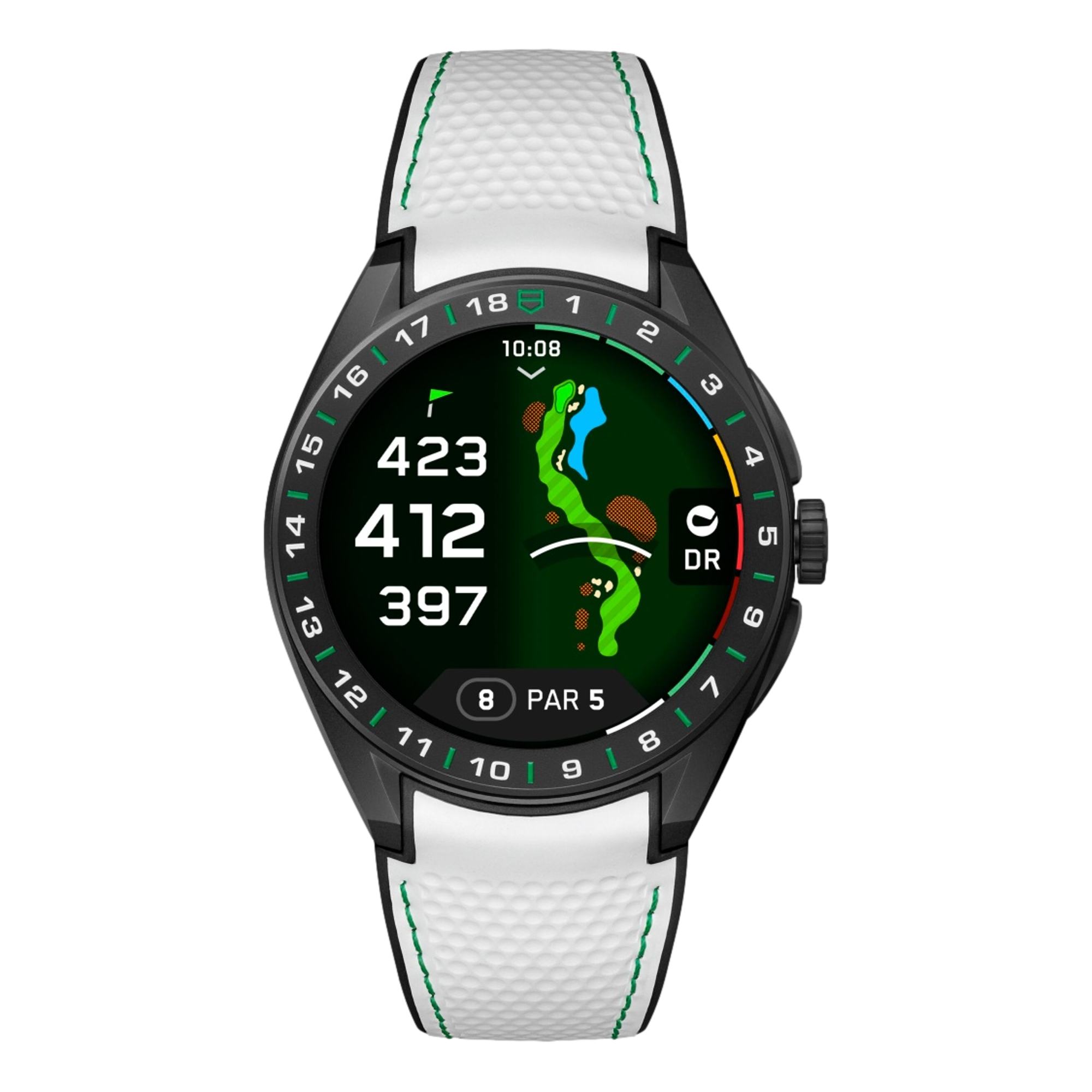 Connected Calibre E5 45mm Watch - Golf Edition