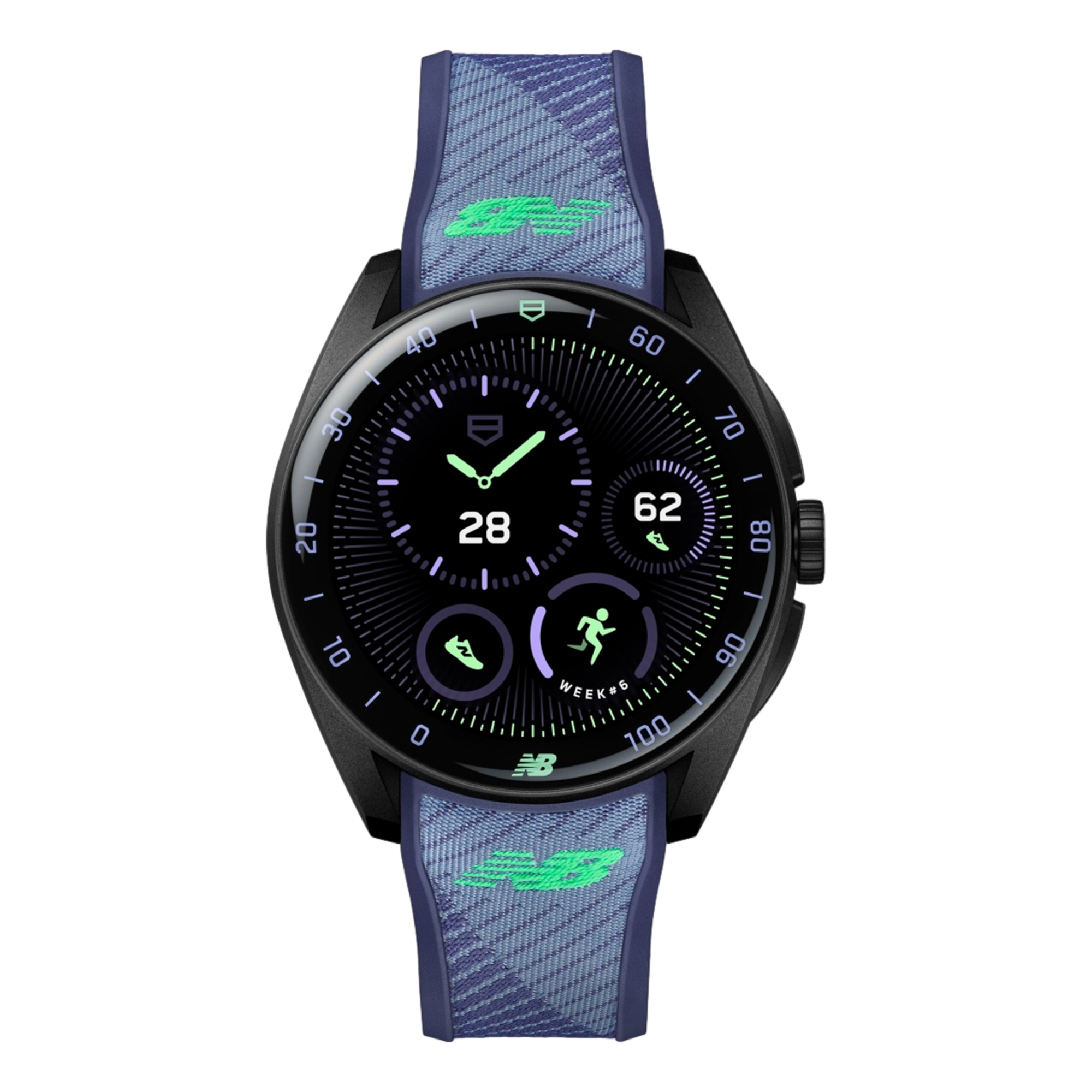 Connected Calibre E5 40mm GPS Watch - New Balance Edition