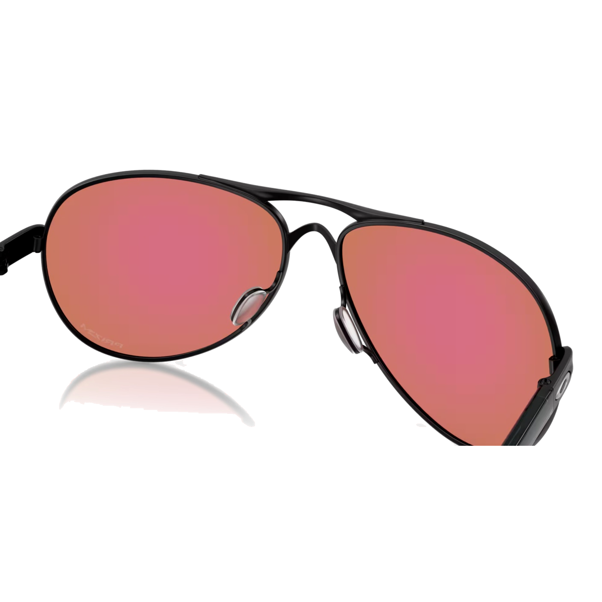 Feedback Satin Black Sunglasses