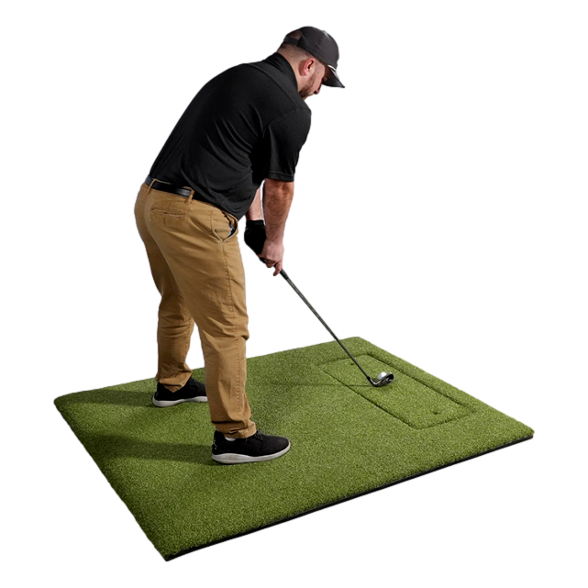 Carl's HotShot™ Golf Simulator Hitting Mat w/ Insert - Multiple Sizes Available