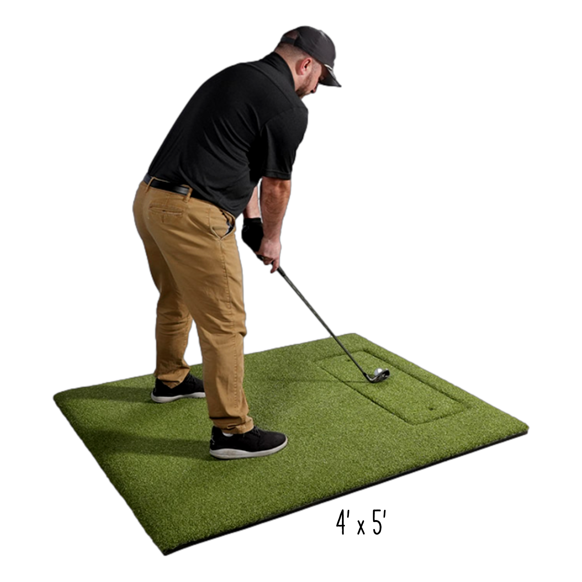 Carl's HotShot™ Golf Simulator Hitting Mat w/ Insert - Multiple Sizes Available