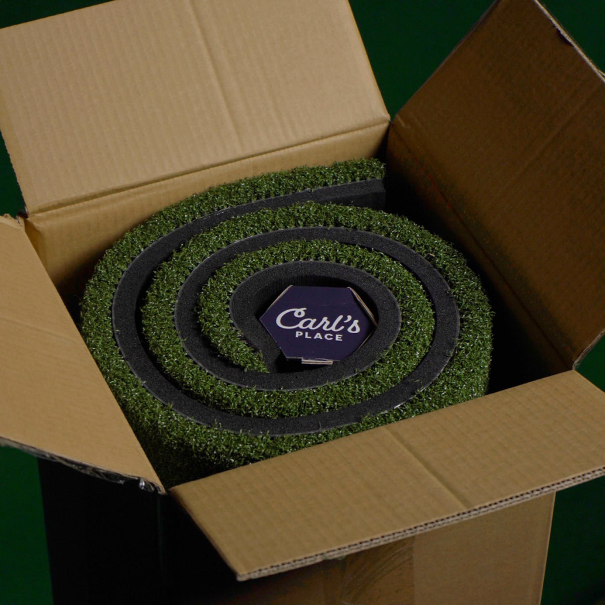 Carl's HotShot™ Golf Simulator Hitting Mat w/ Insert - Multiple Sizes Available