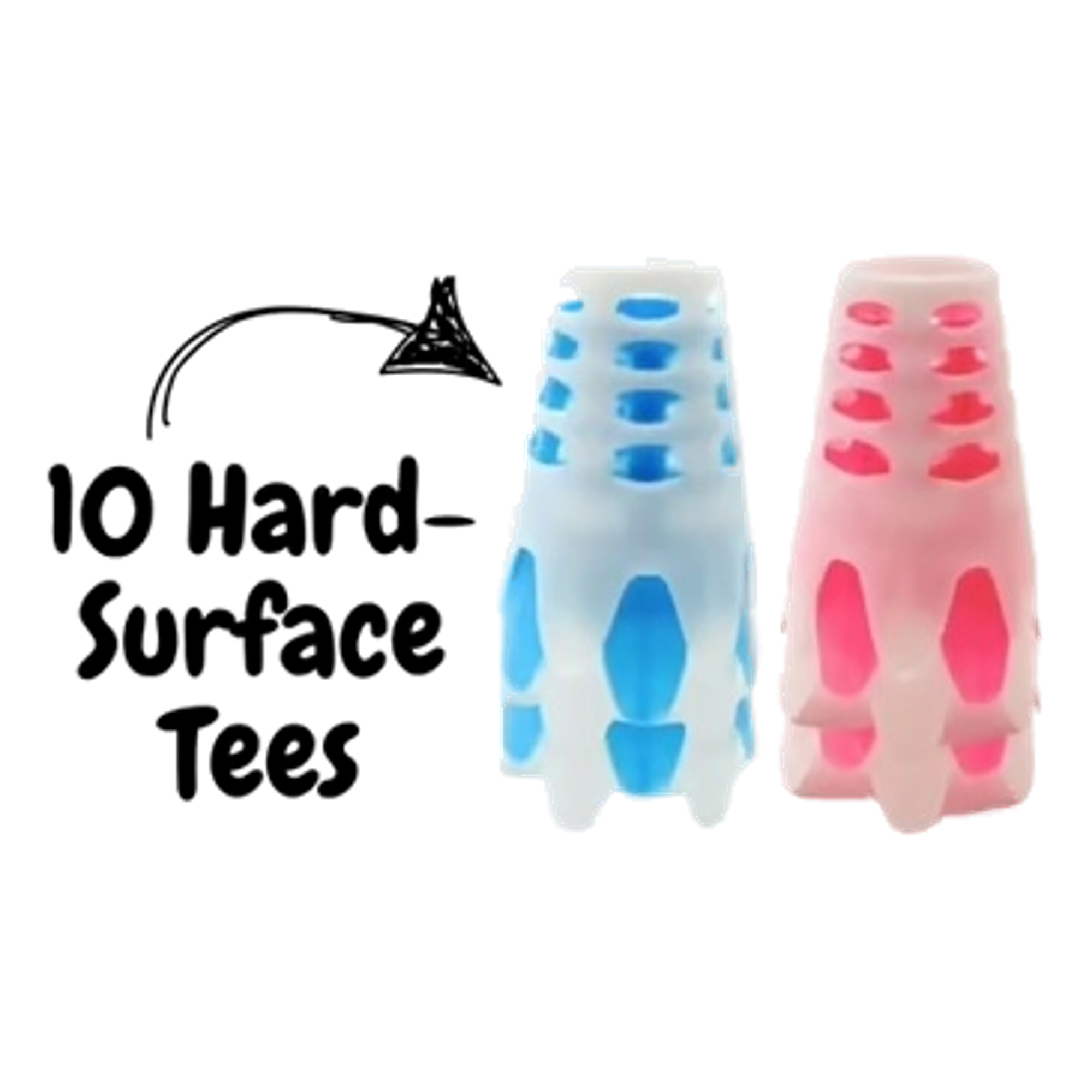 LL Hard Surface 10 Pack Golf Tees