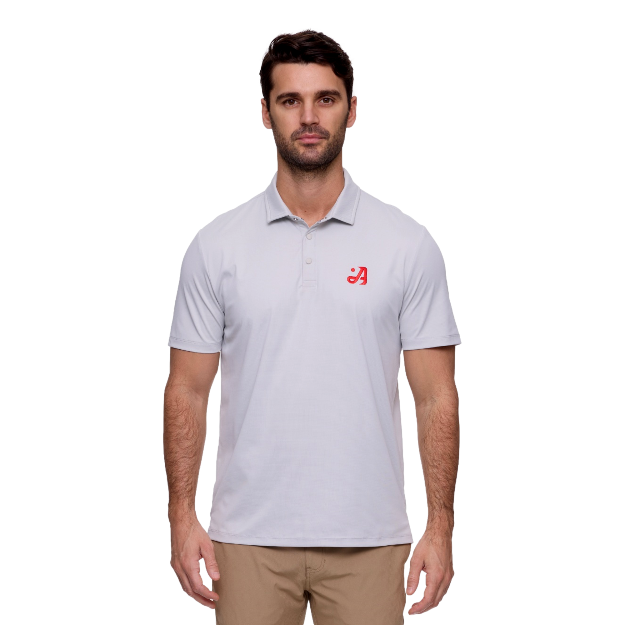 Atlanta Drive GC Links Textured Men's Golf Polo Shirt