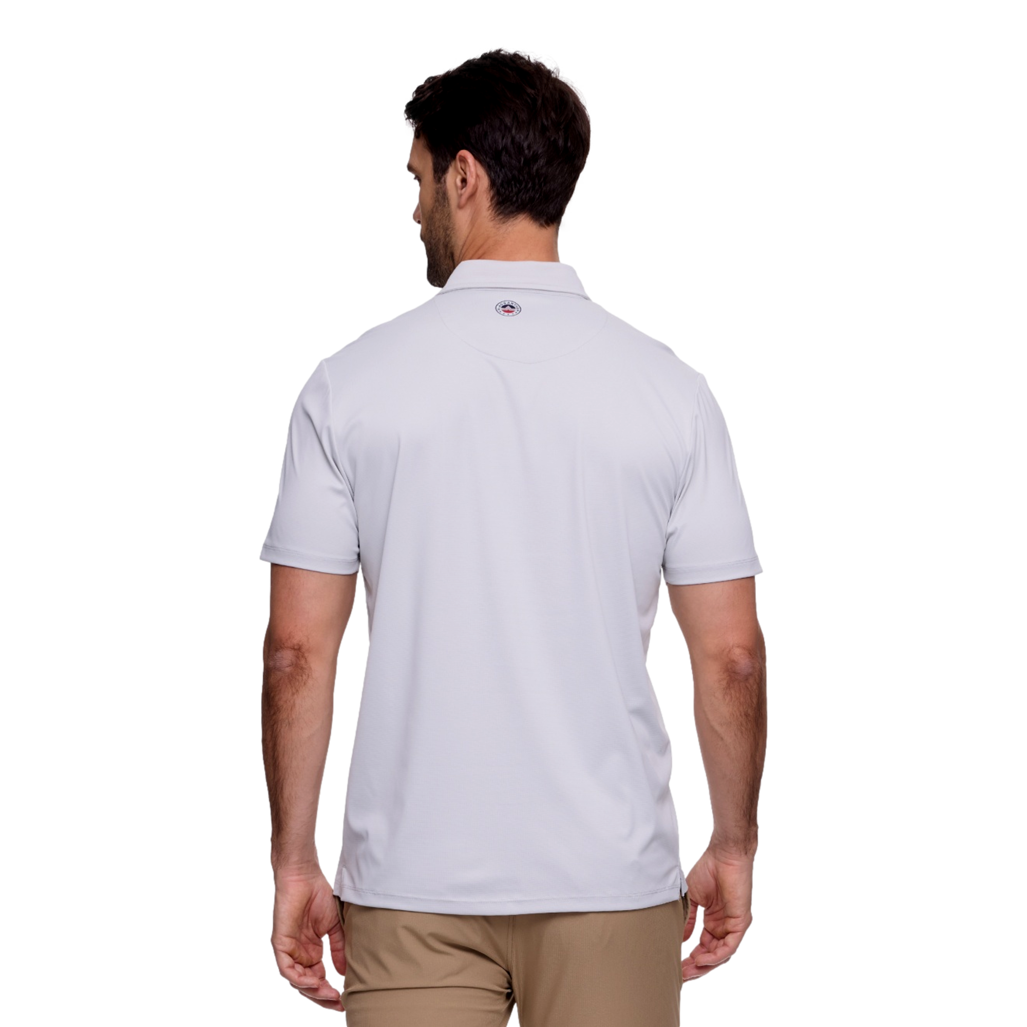 Atlanta Drive GC Links Textured Men's Golf Polo Shirt