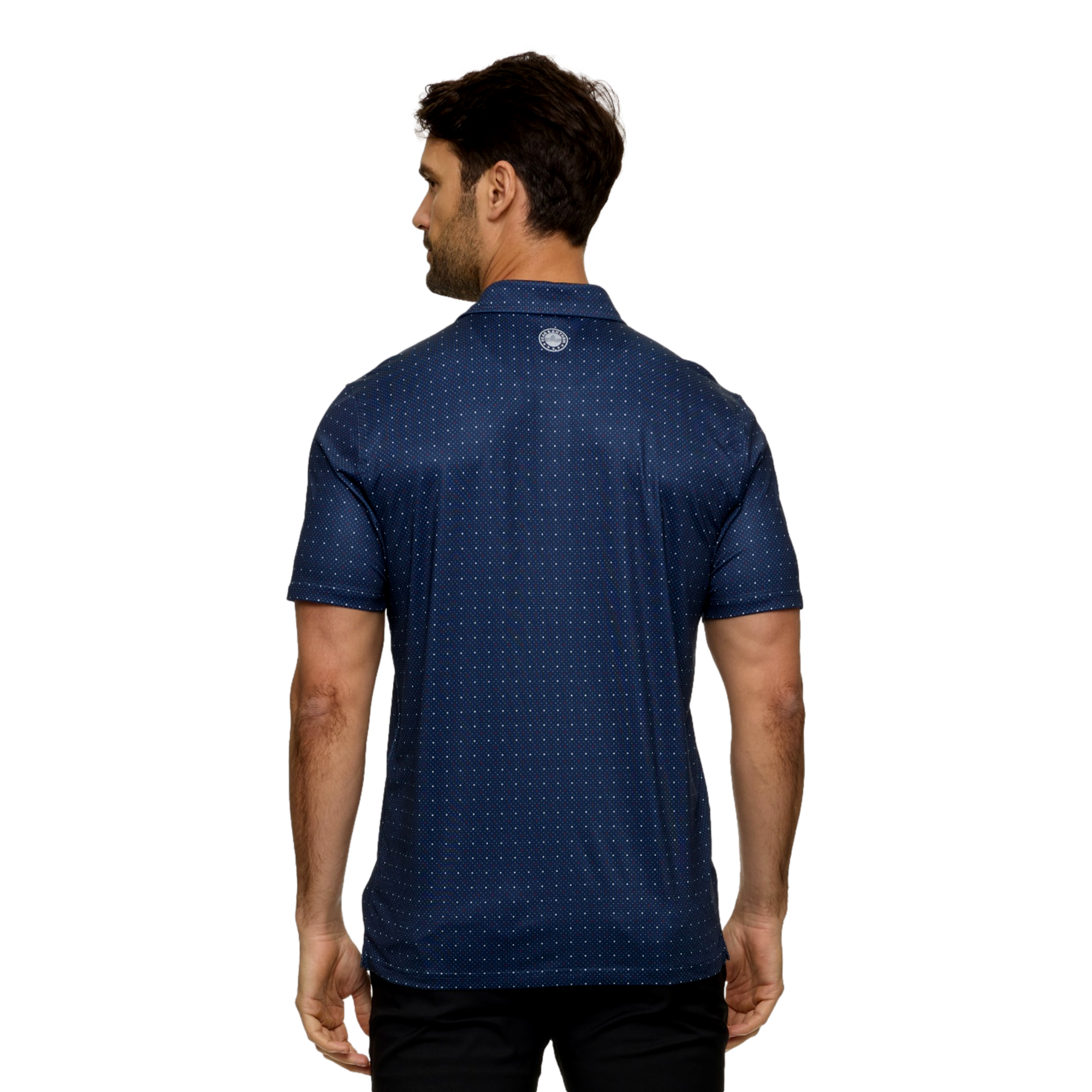 Jupiter Links GC Men's Montrose Performance Golf Polo Shirt