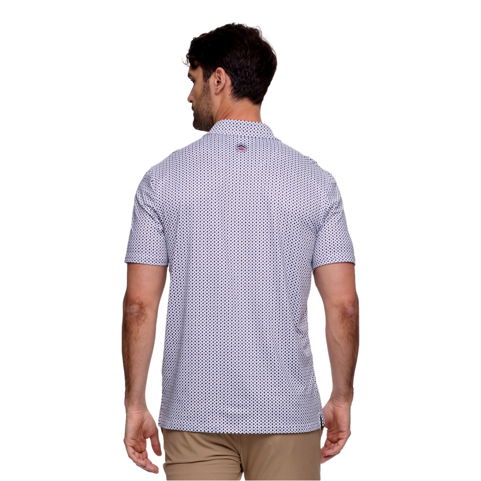 Los Angeles Golf Club Men's Printed Performance Golf Polo Shirt