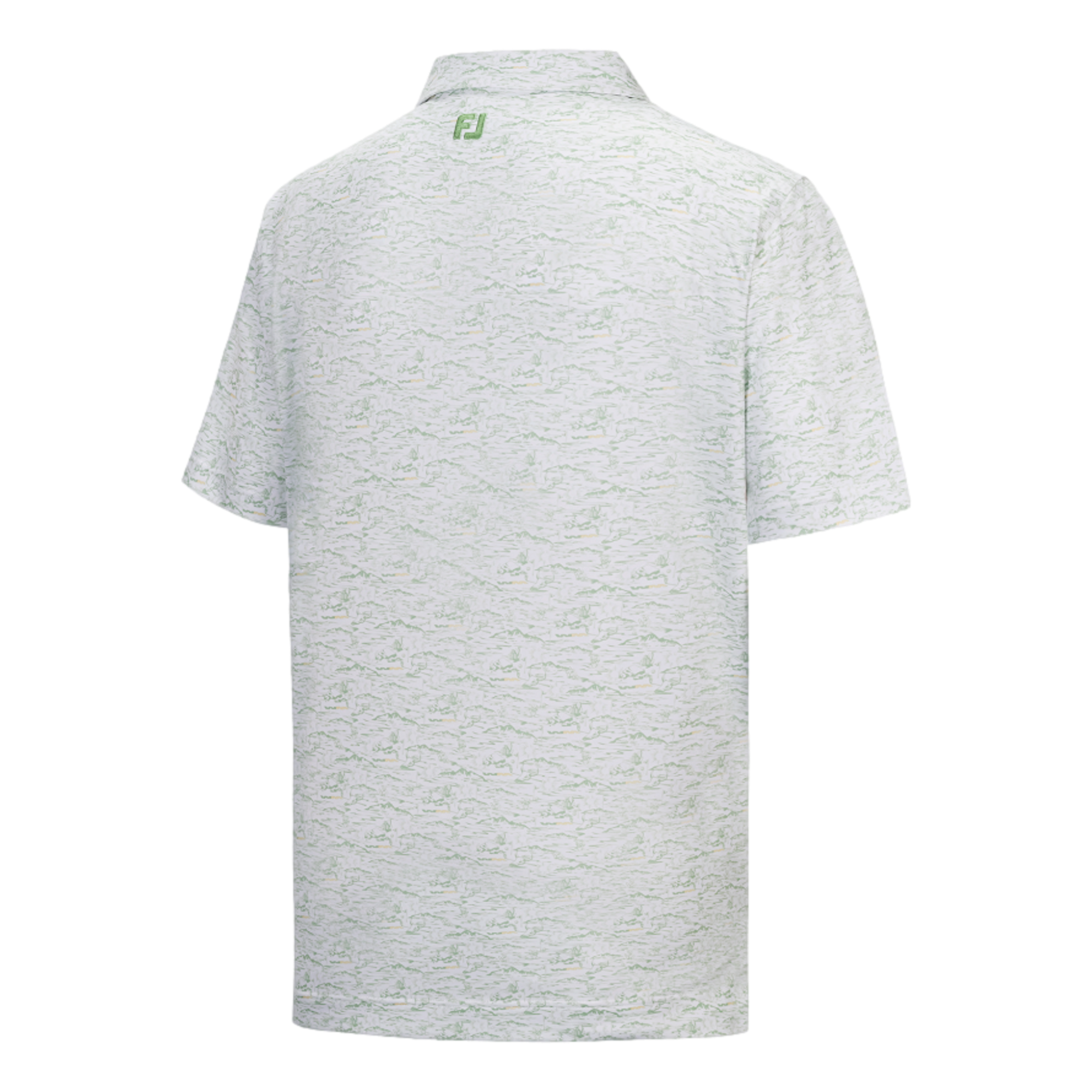 WMPO Desert Print Lisle Men's Golf Polo Shirt