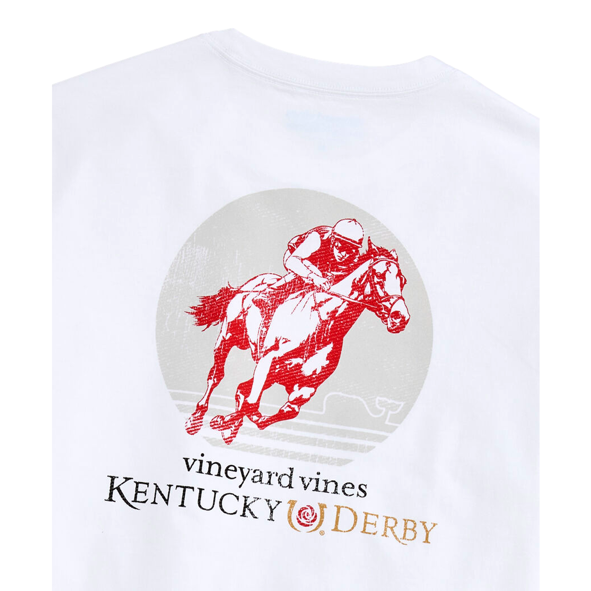 Kentucky Derby Across The Finish Men's Golf T-Shirt