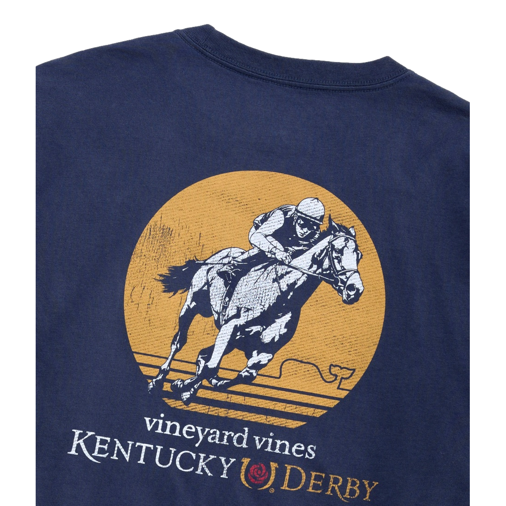 Kentucky Derby Across The Finish Line Long-Sleeve Men's Long Sleeve T-Shirt