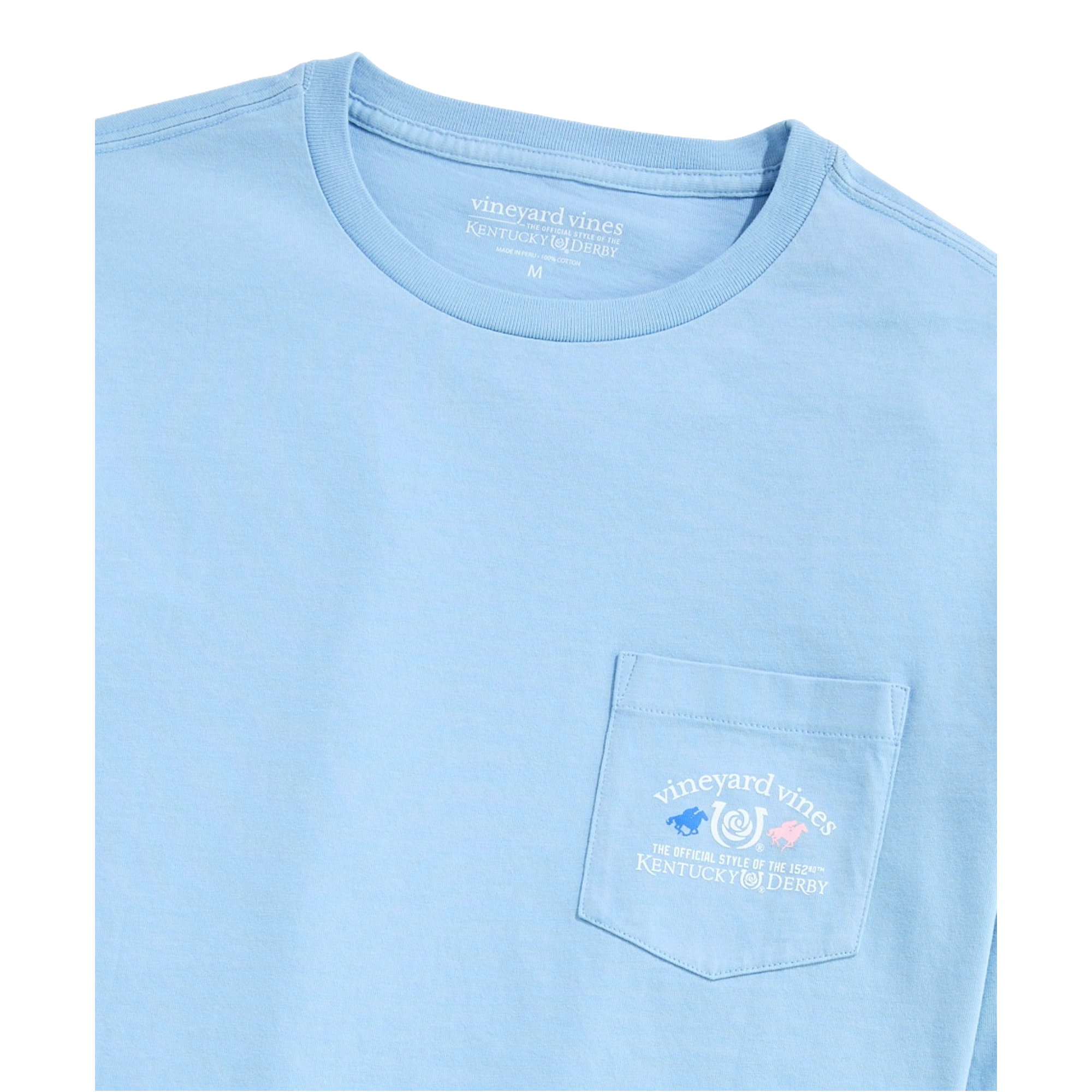 Kentucky Derby And They're Off Long-Sleeve Men's Golf T-Shirt