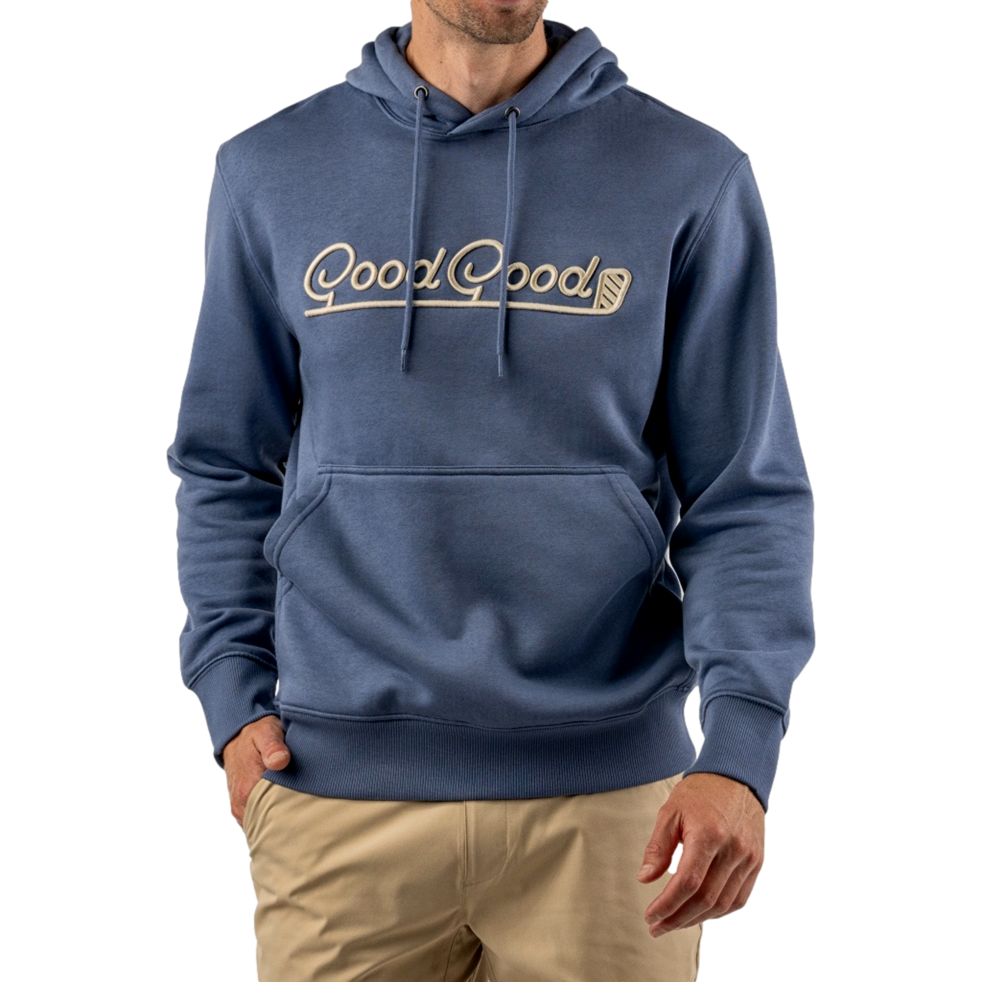 Indigo Mountain Fleece Men's Golf Hoodie