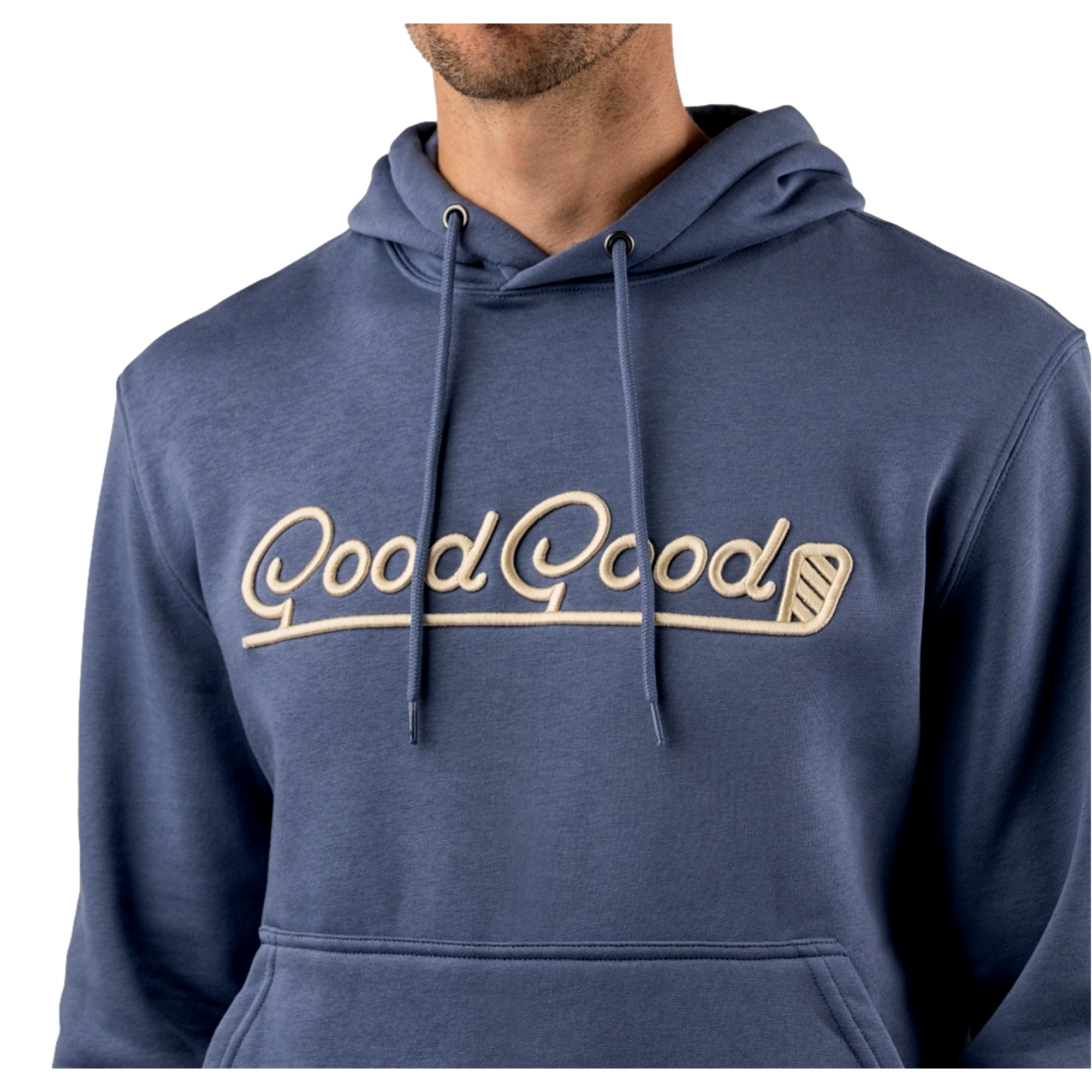 Indigo Mountain Fleece Men's Golf Hoodie