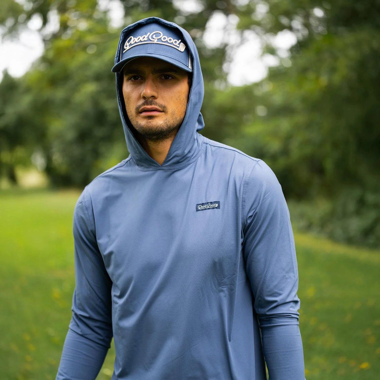 Indigo Mountain Goodie Men's Golf Hoodie