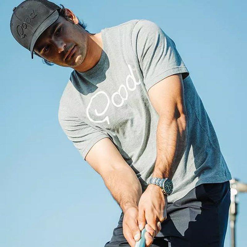 Good Grey Men's Golf T-Shirt