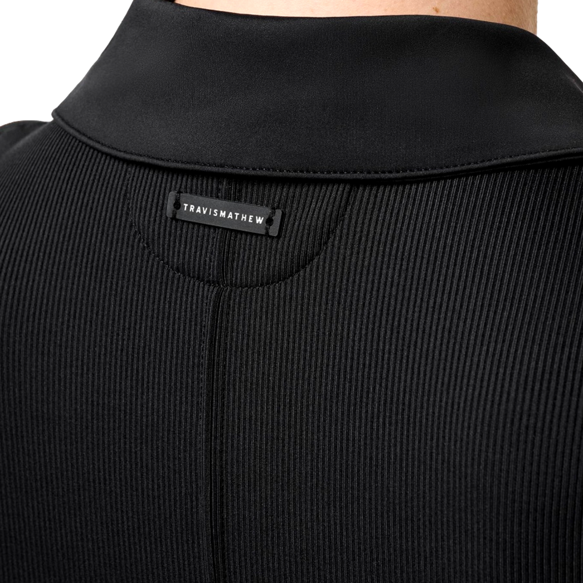 Moveknit Rib Zip Women's Sleeveless Golf Polo Shirt