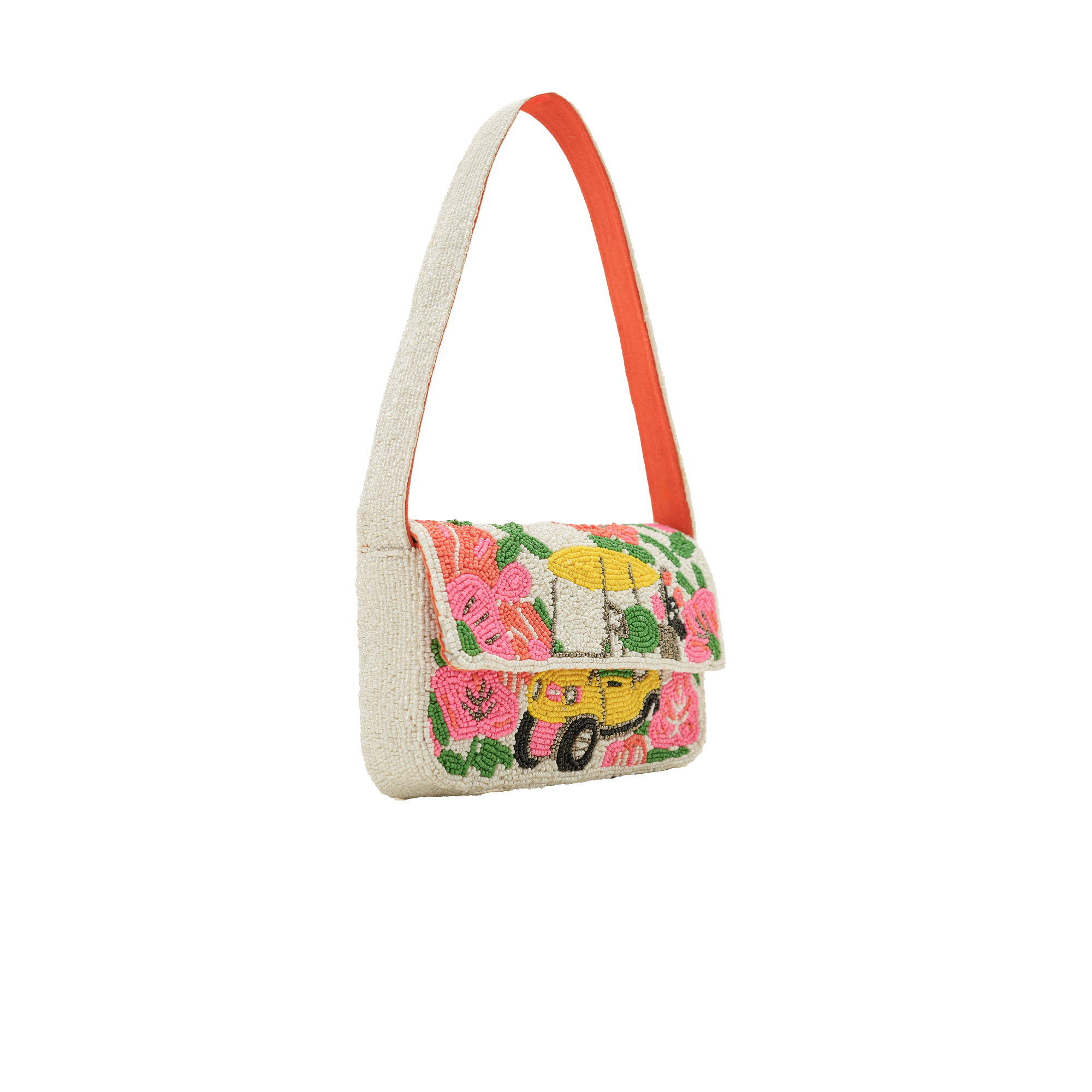 Azelea Golf Cart Beaded Shoulder Bag