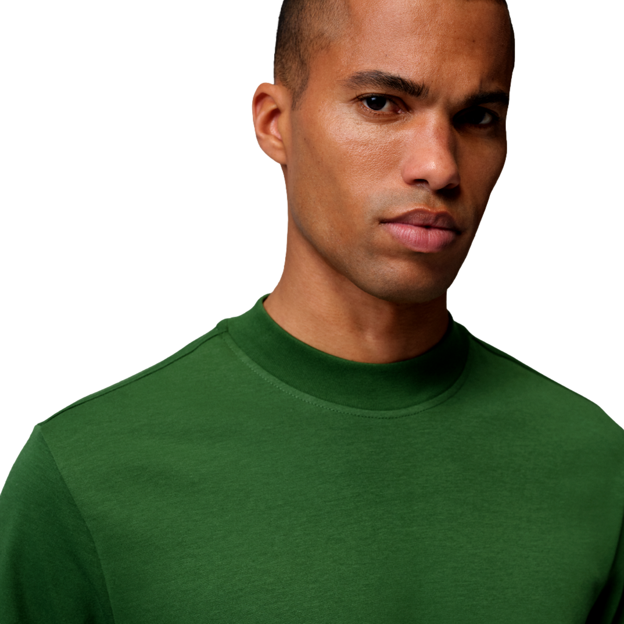 MJ Dri-FIT Mock Neck Men's Golf Polo Shirt