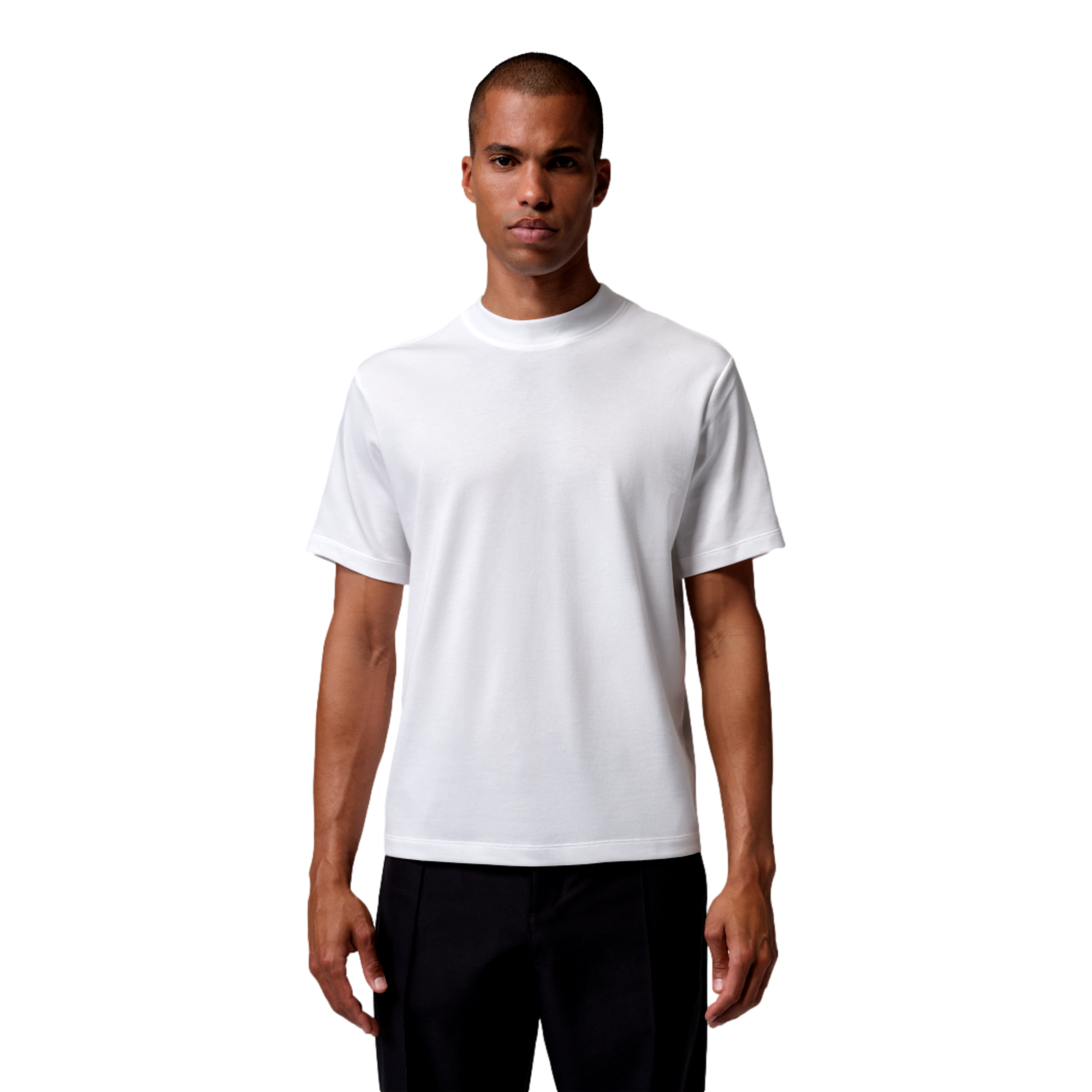 MJ Dri-FIT Mock Neck Men's Golf Polo Shirt