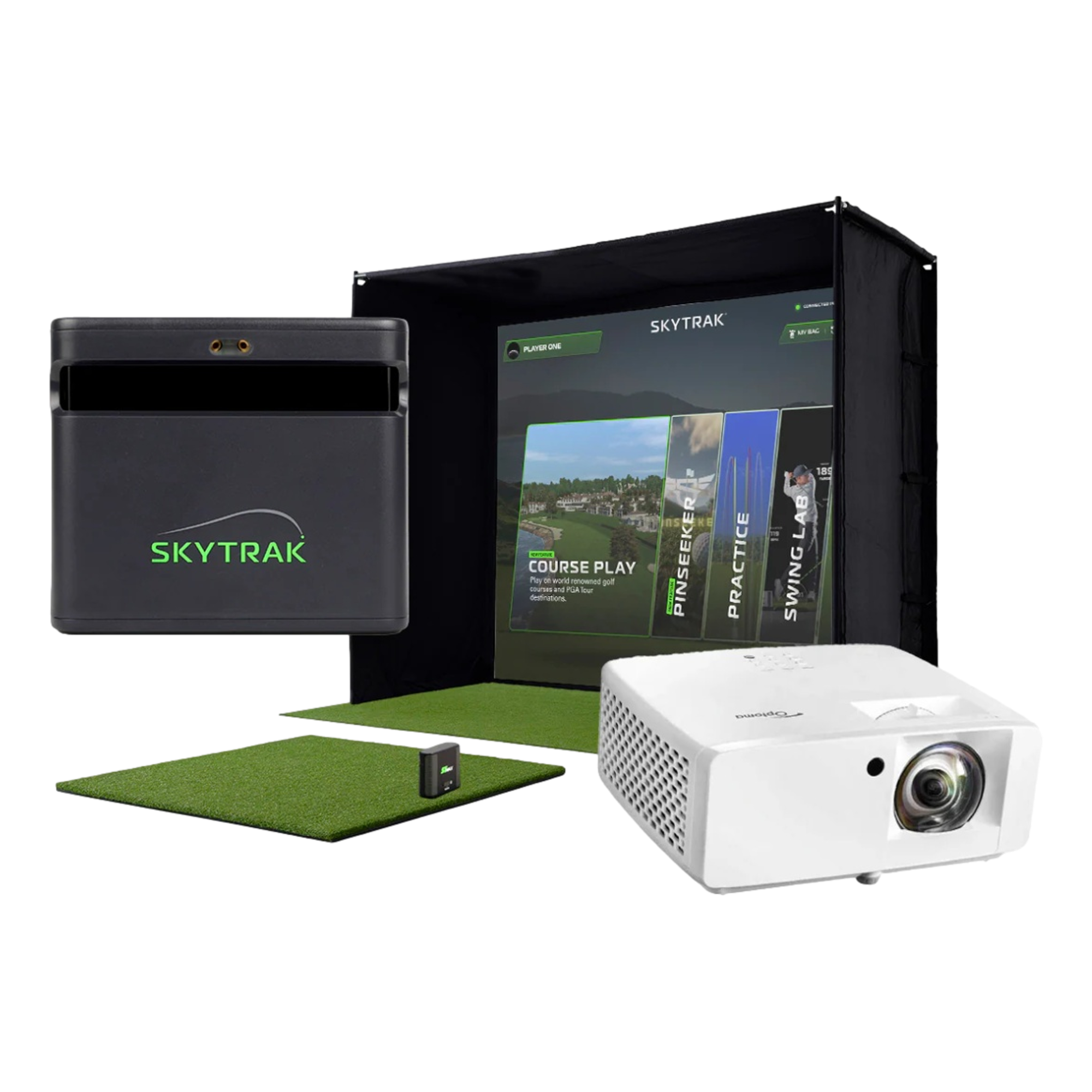 ST MAX Golf Simulator Bundle - Premium Package with ST MAX Launch Monitor