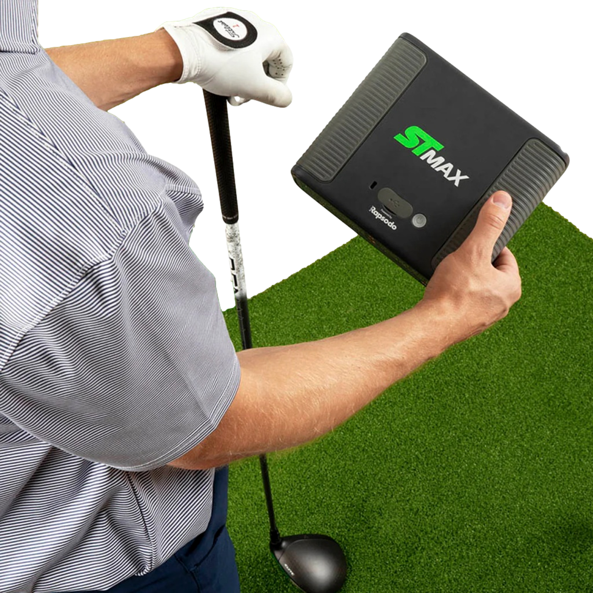 ST MAX Golf Simulator Bundle - Premium Package with ST MAX Launch Monitor