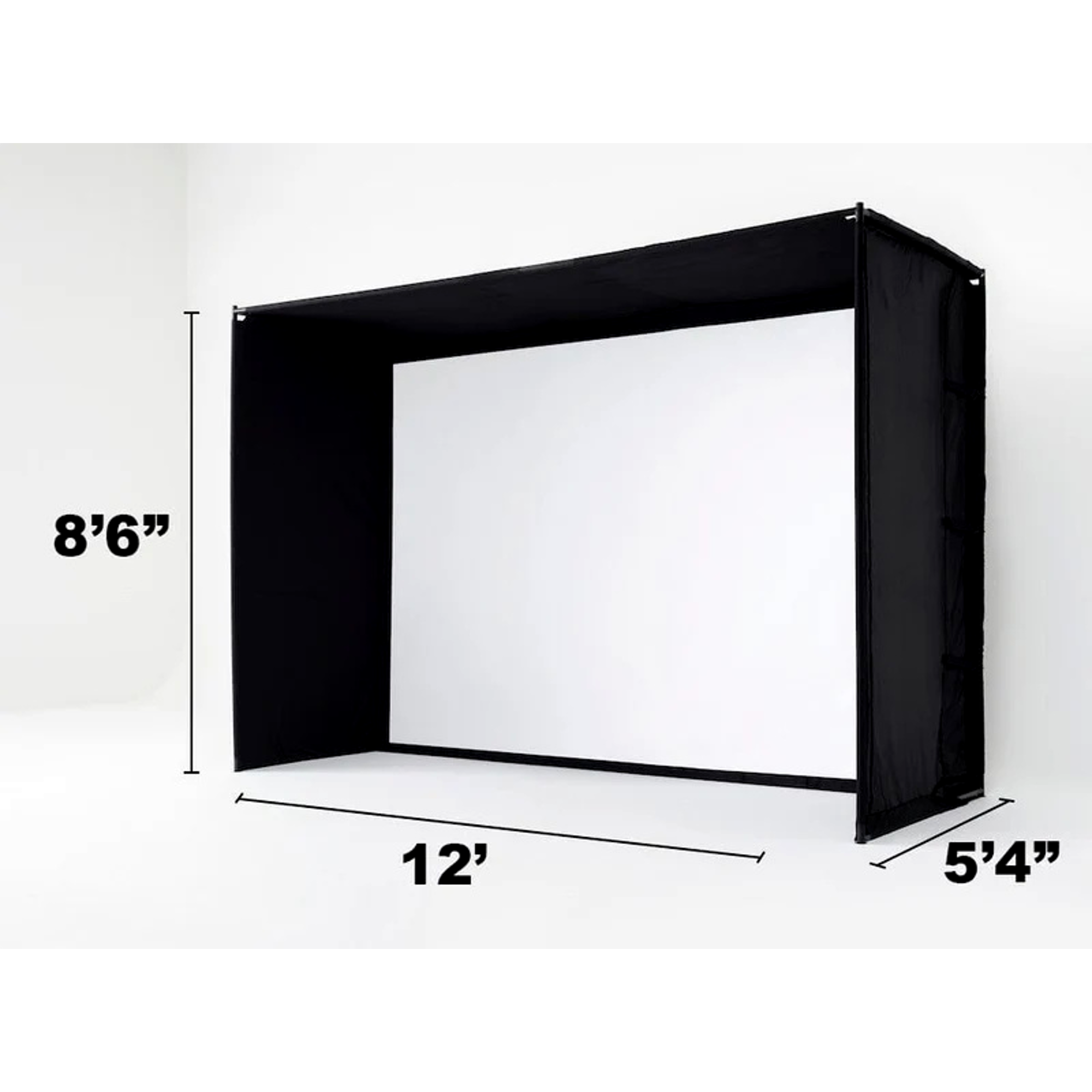 ST MAX Golf Simulator Bundle - Standard Package with ST MAX Launch Monitor