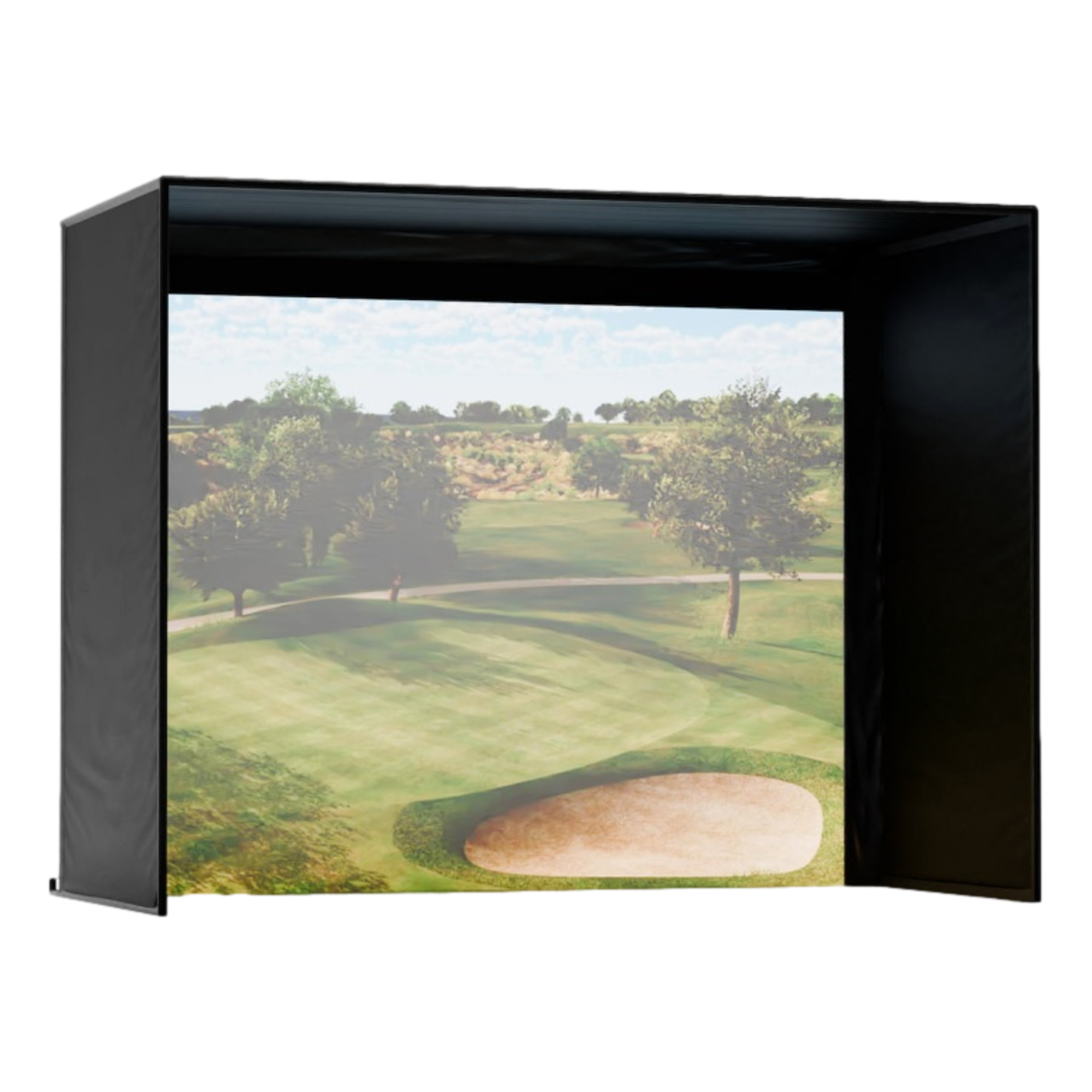 DIY Golf Simulator Enclosure Kit - Includes Pipe Framing Kit & Foam Kit